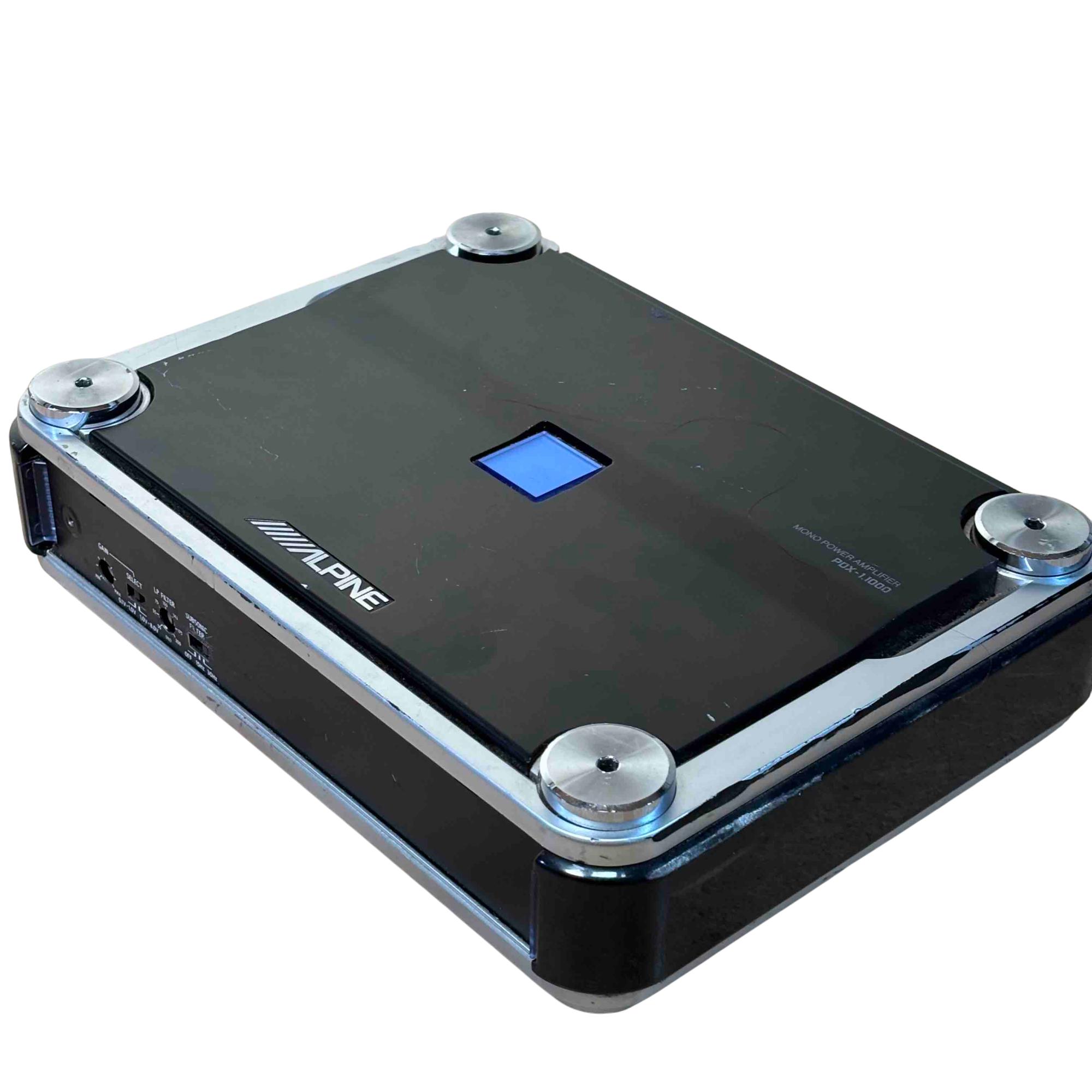 ALPINE PDX-1.1000 パワーアンプ Alpine - PDX-1.1000 Mono Power Density Digital Amplifier