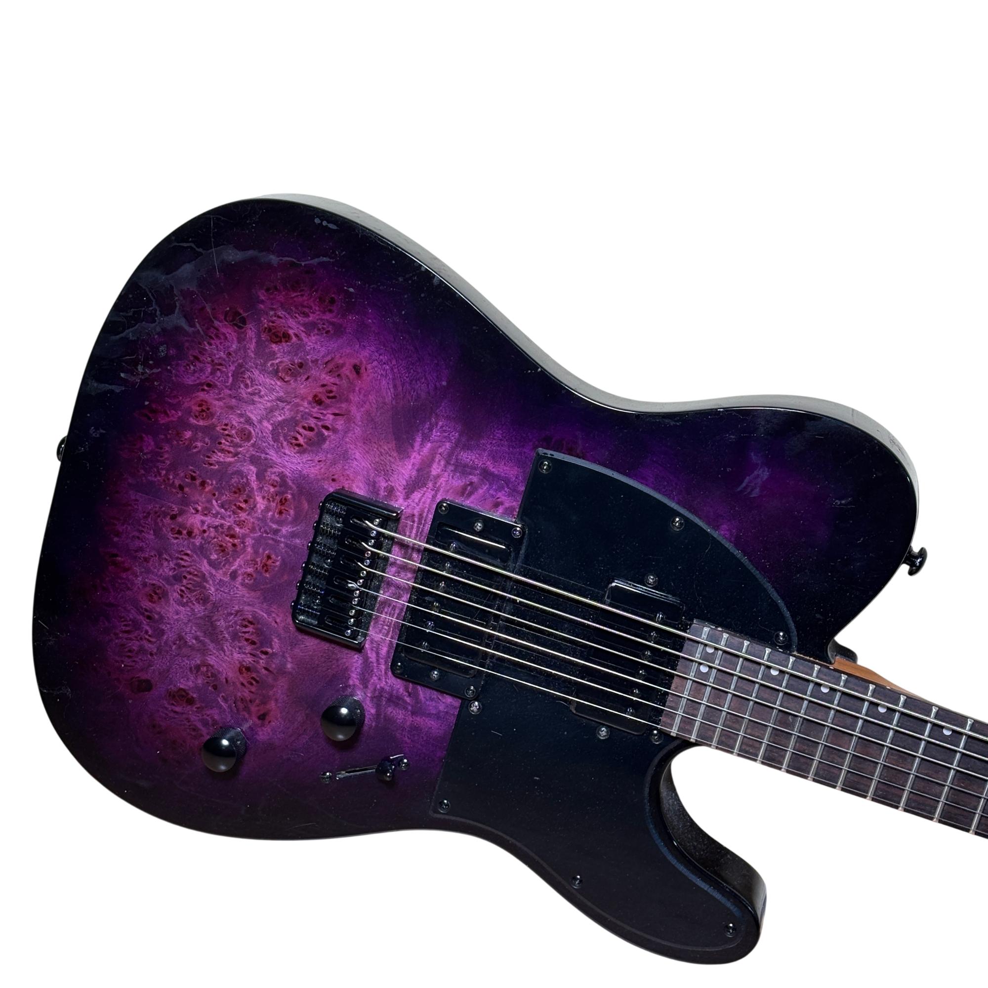 ESP LTD TE-200DX Purple 6-Strings 24-Fret Electric Guitar 1420