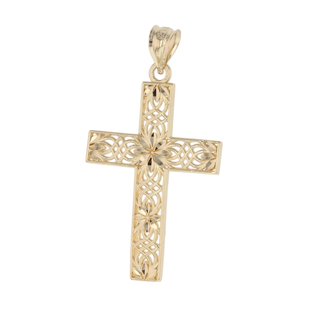 Filigree Pattern Christian 1 3/8