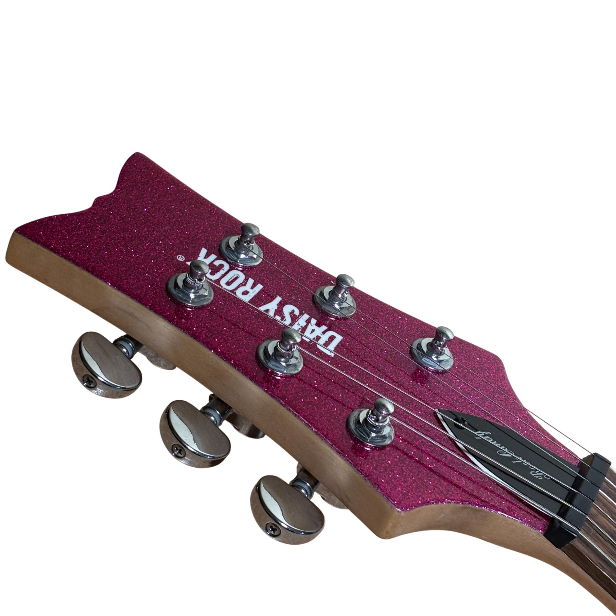 Daisy Rock Rock Candy Pink 6-String 22-Fret Electric Guitar 0418