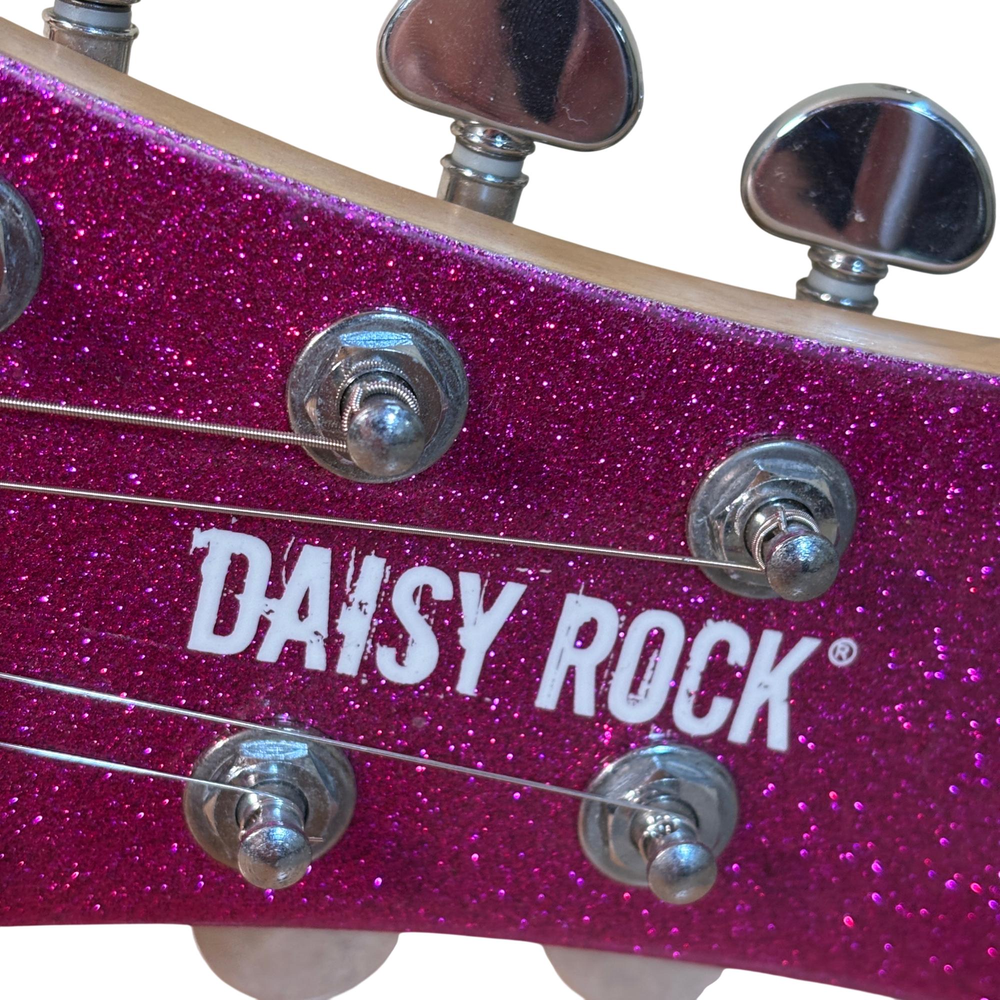 Daisy Rock Rock Candy Pink 6-String 22-Fret Electric Guitar 0418