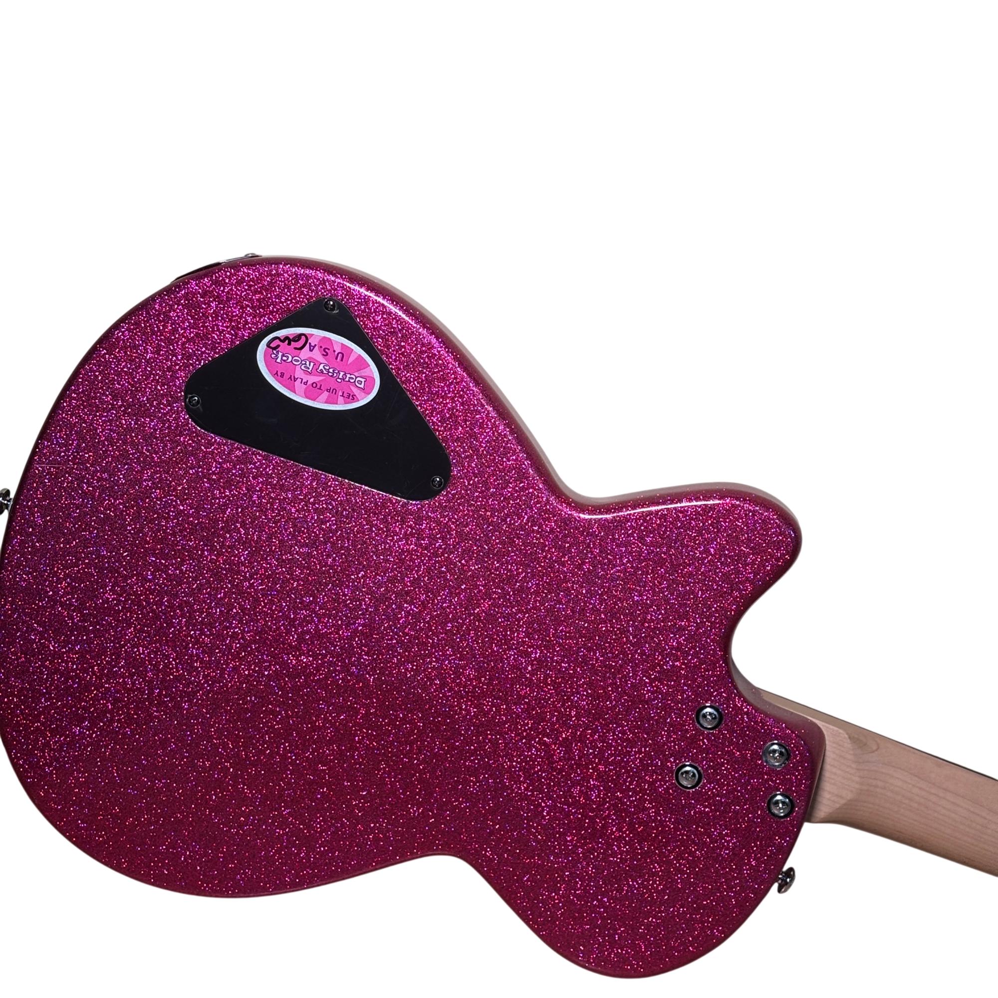 Daisy Rock Rock Candy Pink 6-String 22-Fret Electric Guitar 0418