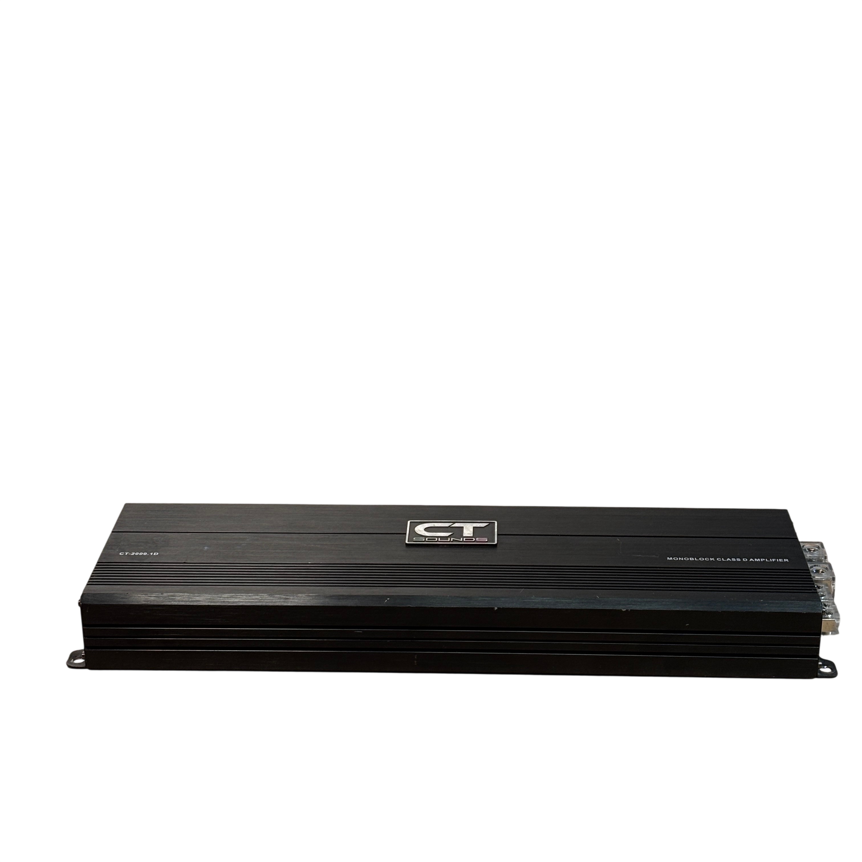 CT Sounds CT-2000.1D Black 2000-Watt Class D Monoblock Car Audio 