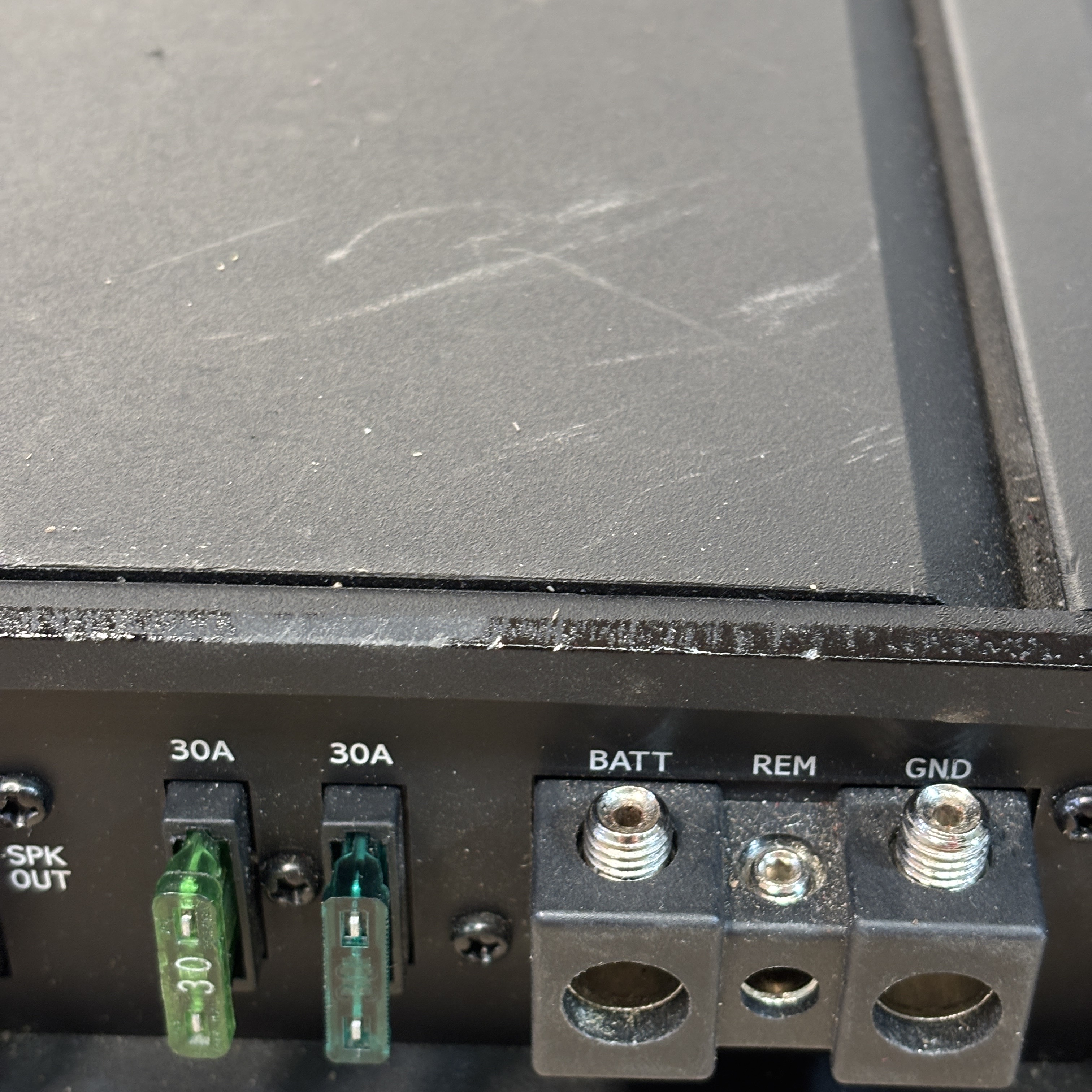 Alpine S-A55V Blk S-Series 5Ch 40W RMSx4 @ 4Ohms/300W RMSx1