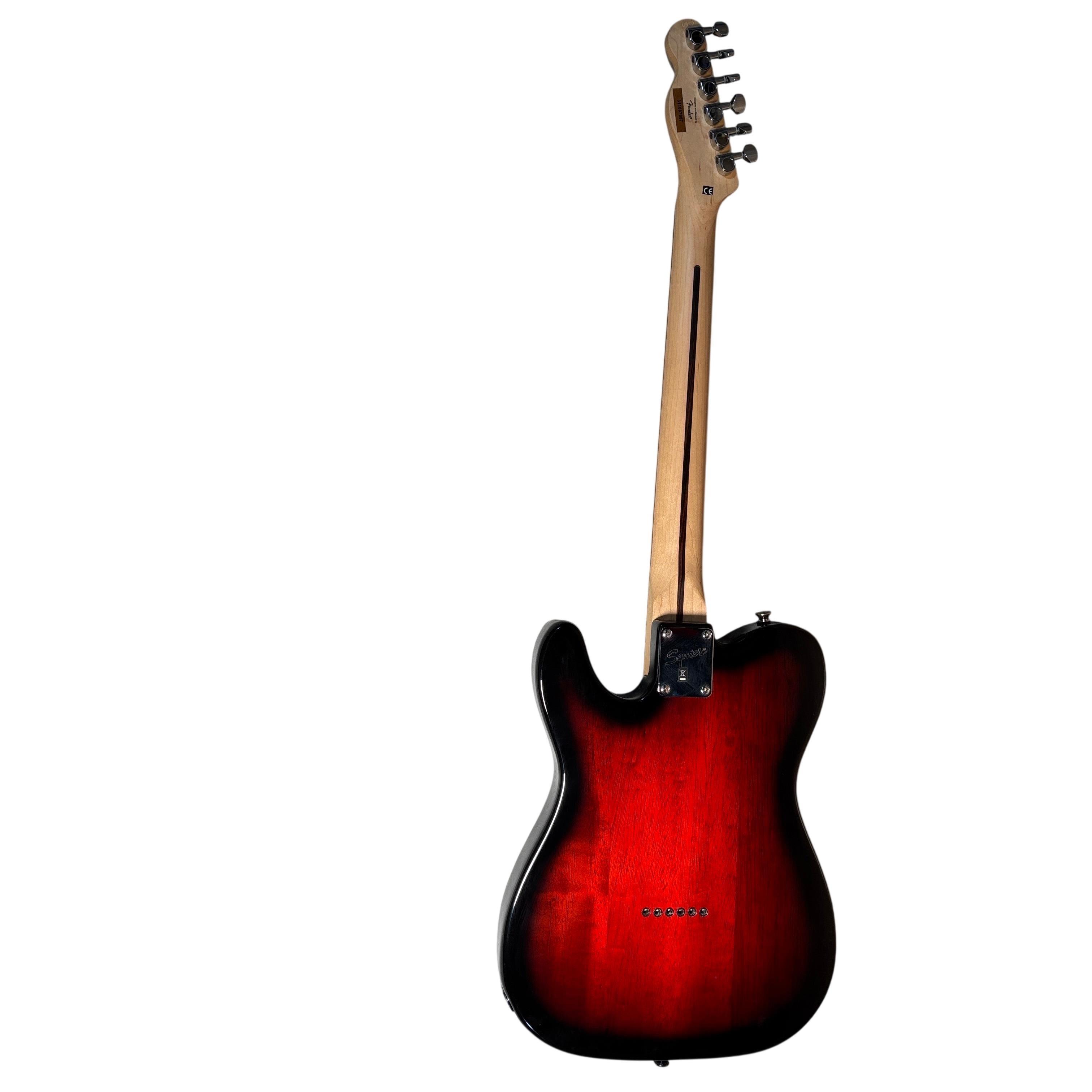 Squier By Fender Telecaster Standard Series Cherry 6-String