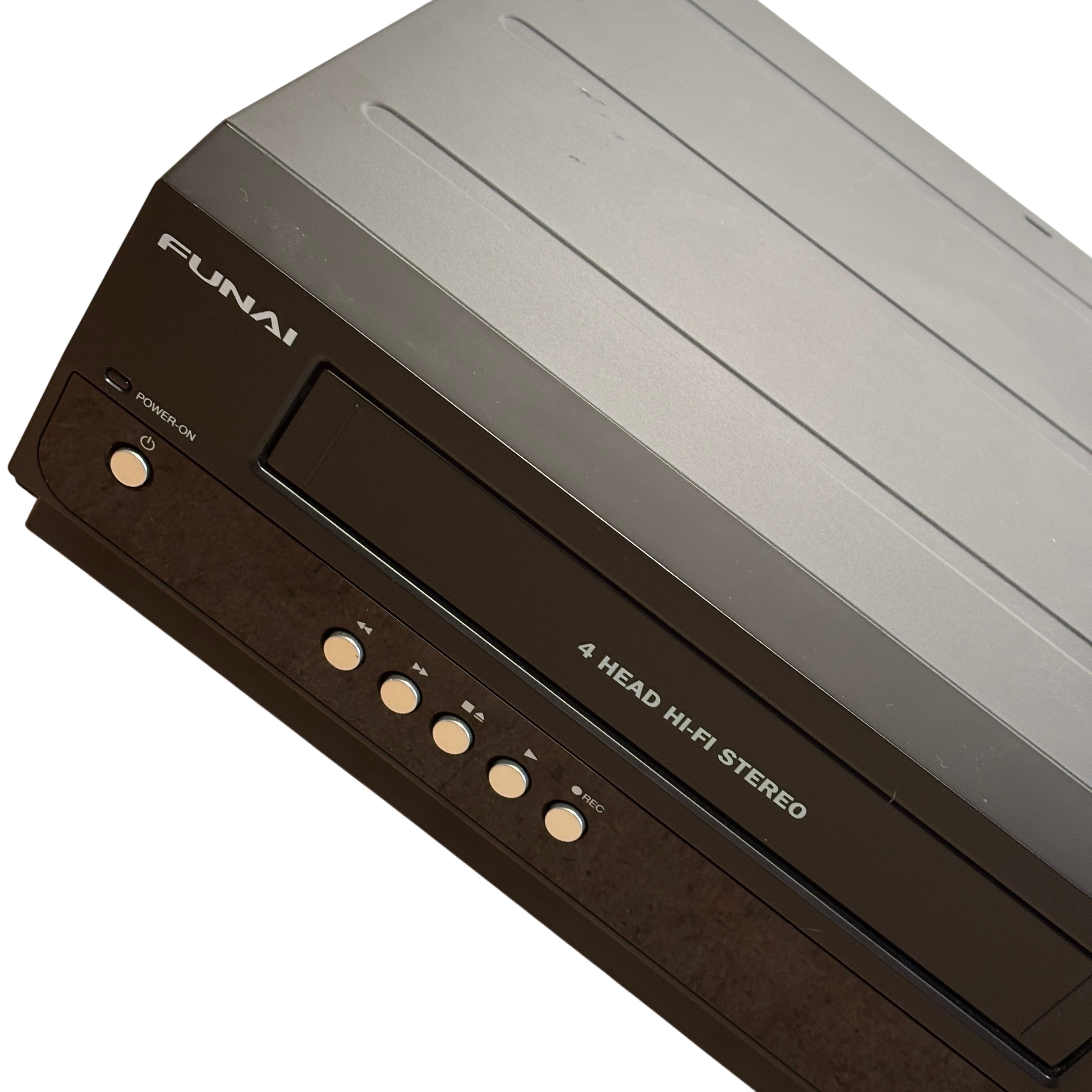 Funai ZV427FX4 Black DVD Recorder & 4-Head Hi-Fi Stereo VCR Combo