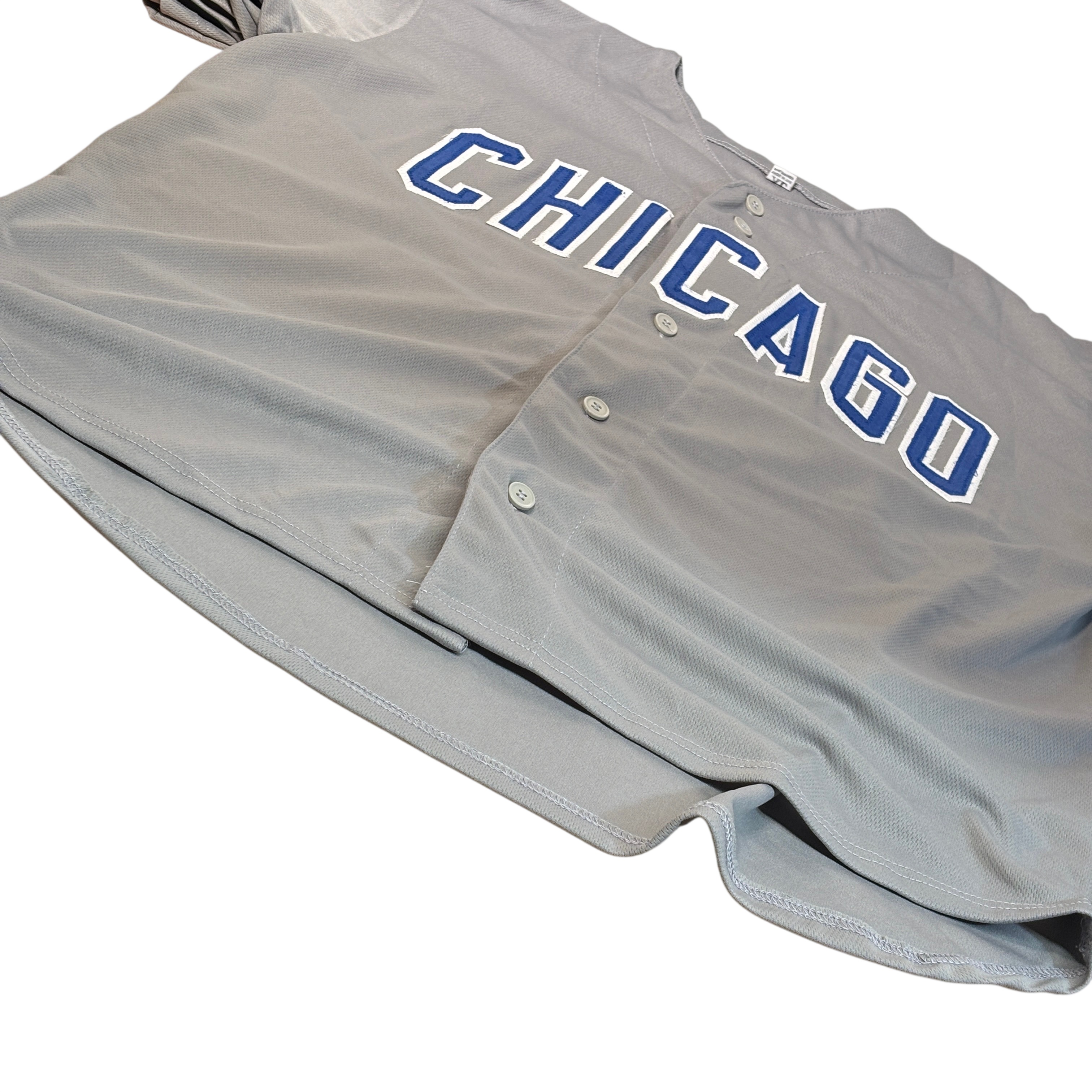 Gry/Blue/Wht Chicago Cubs JSA Certified WC587330 Sammy Sosa #21