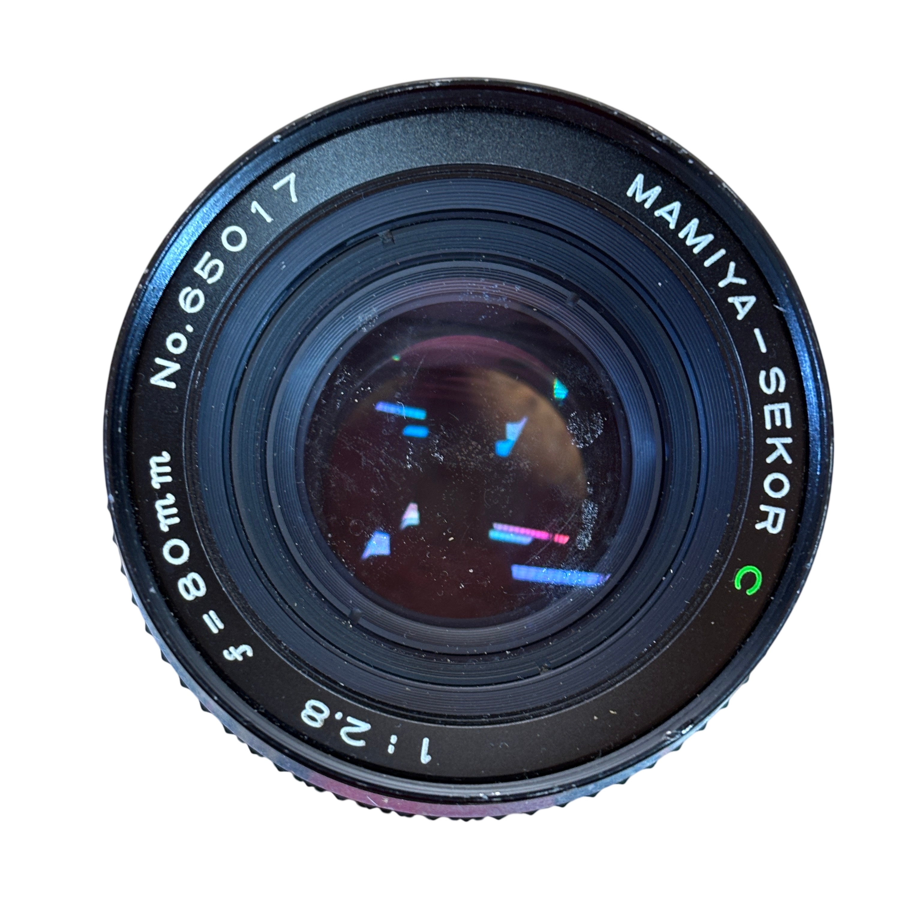 Mamiya-Sekor C 80mm f/2.8 Black Medium Format Manual Focus