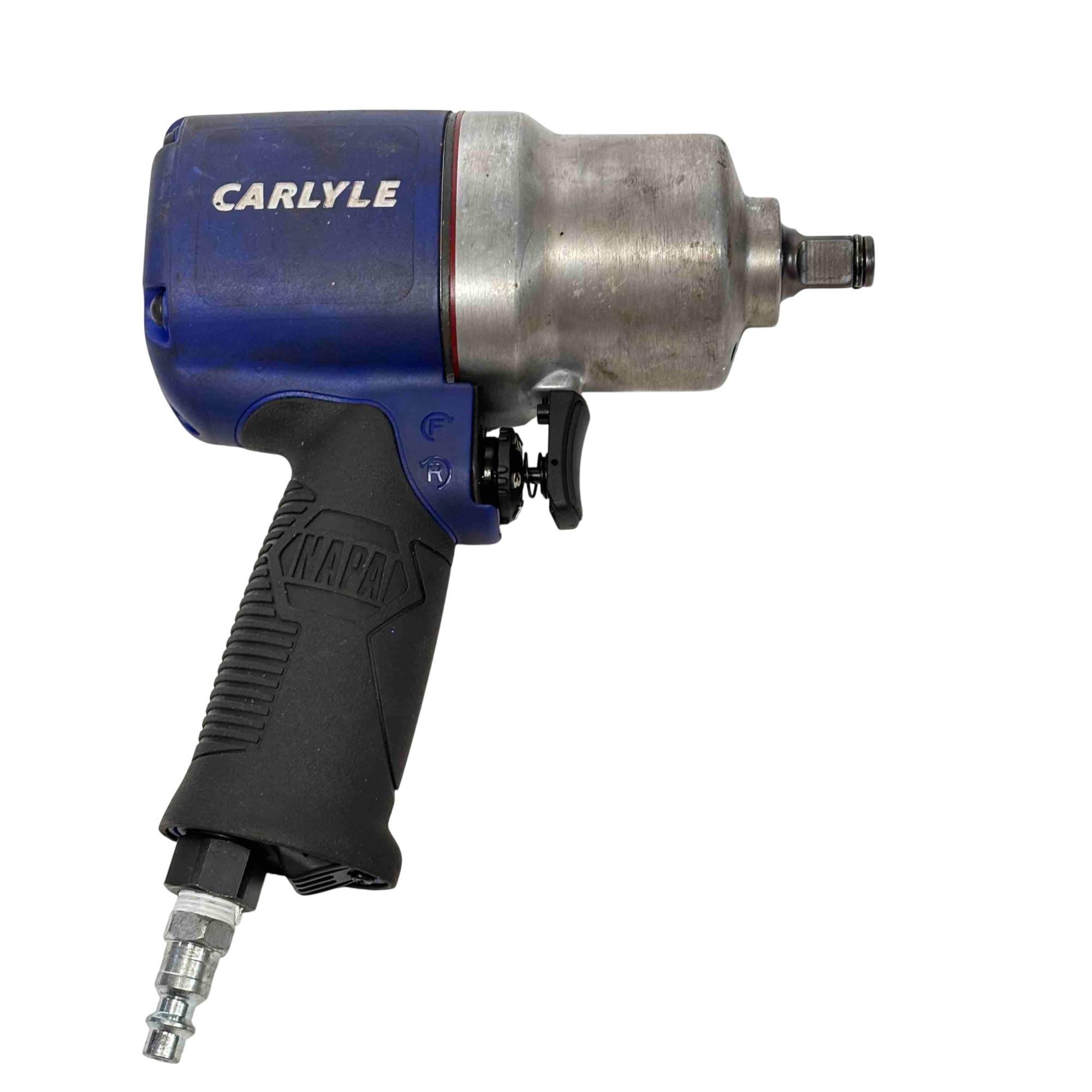 Carlyle Tools 6 1123 Pneumatic Blue Black Pro Power Air Impact Wrench 1 2 0065