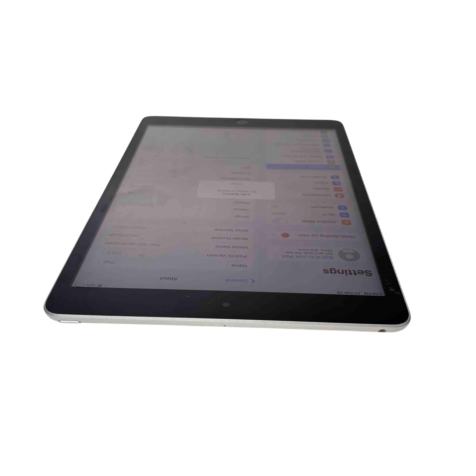 Apple iPad 9th Generation MK2P3LLA Silver 256GB Handheld Smart