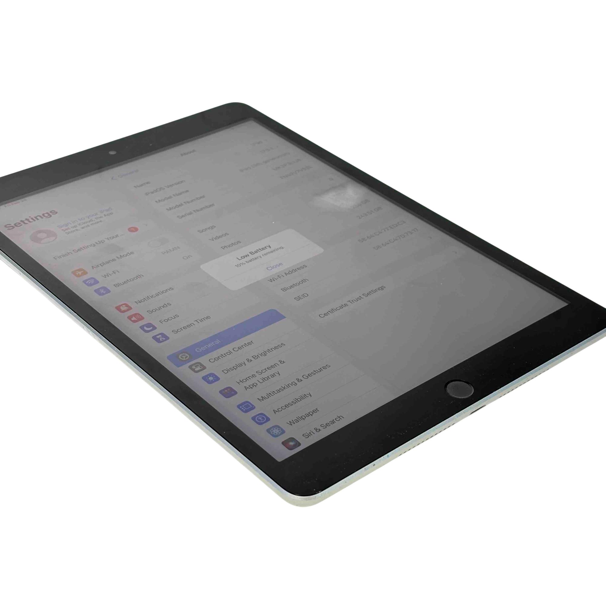 Apple iPad 9th Generation MK2P3LLA Silver 256GB Handheld Smart