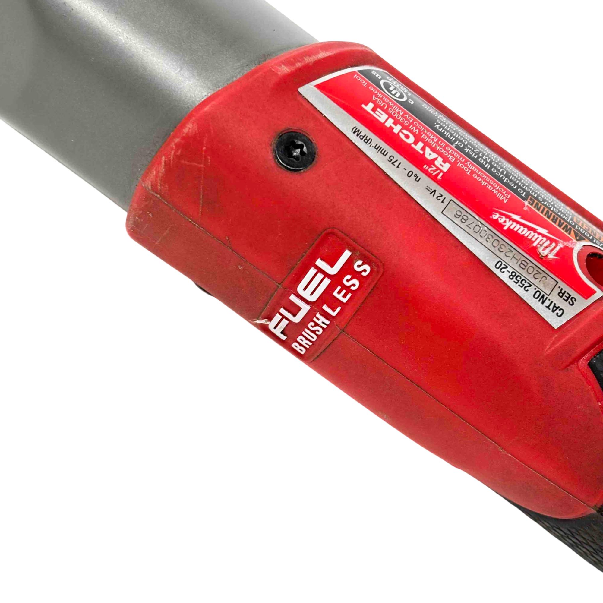 Li 4183 Milwaukee 2558-20 M12 FUEL 12V Li-Ion Brushless Cordless 1/2