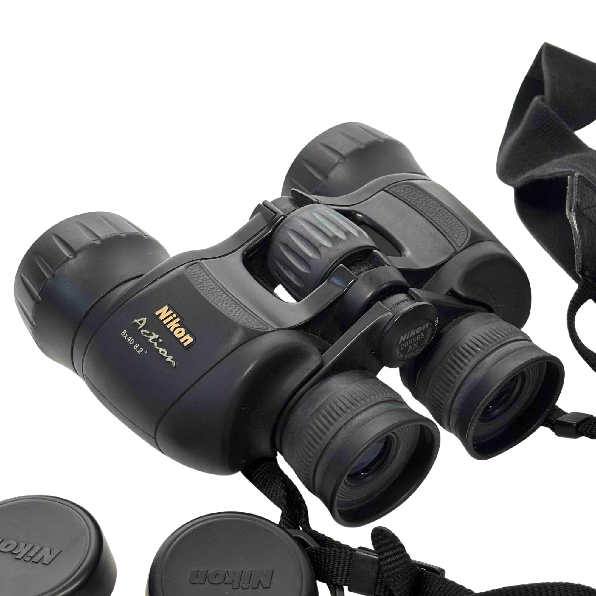 Nikon Action 8X40 8.2 Degree Wide Angle Black Binoculars