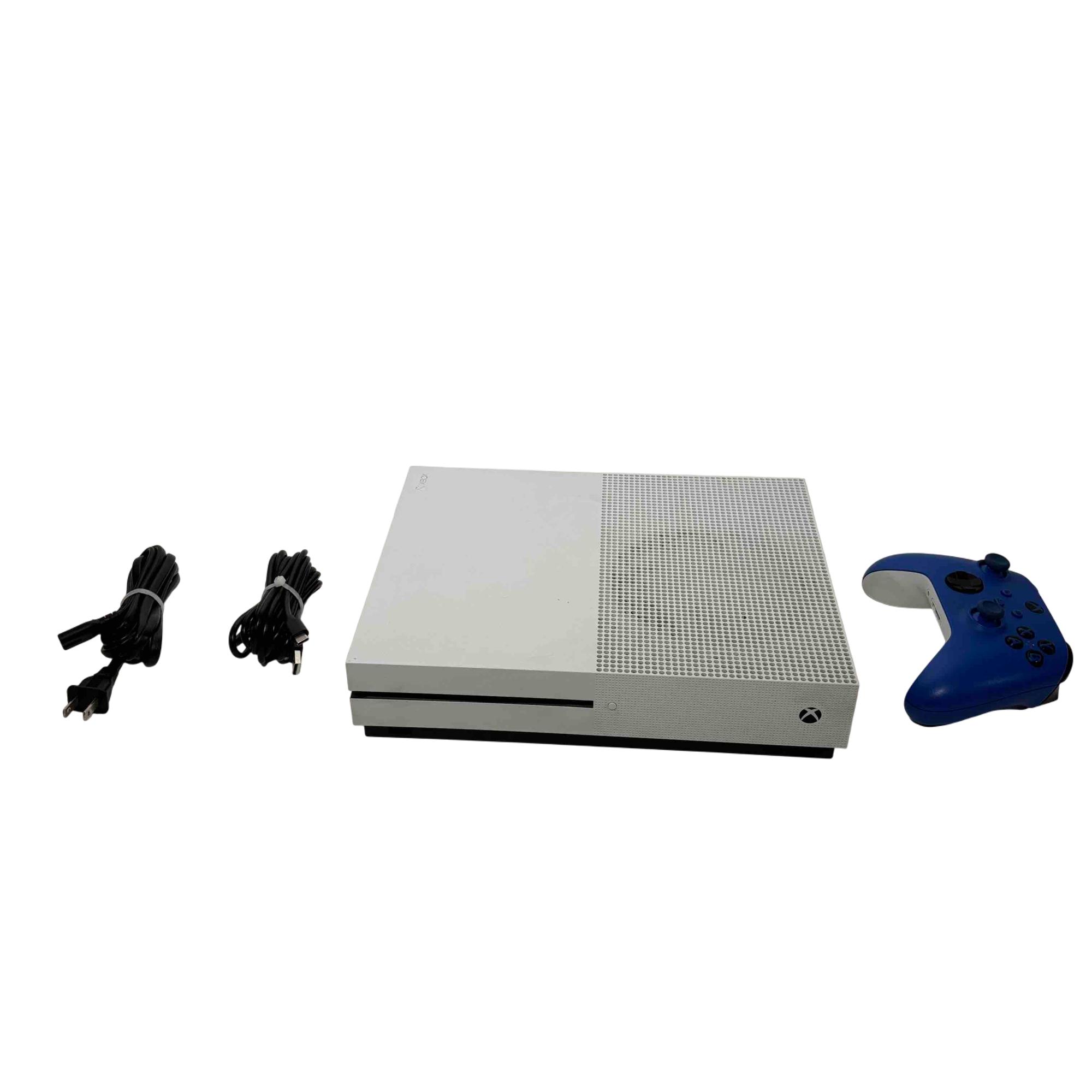 Microsoft Xbox One S 1681 White 500GB Disc Edition Home Video Game