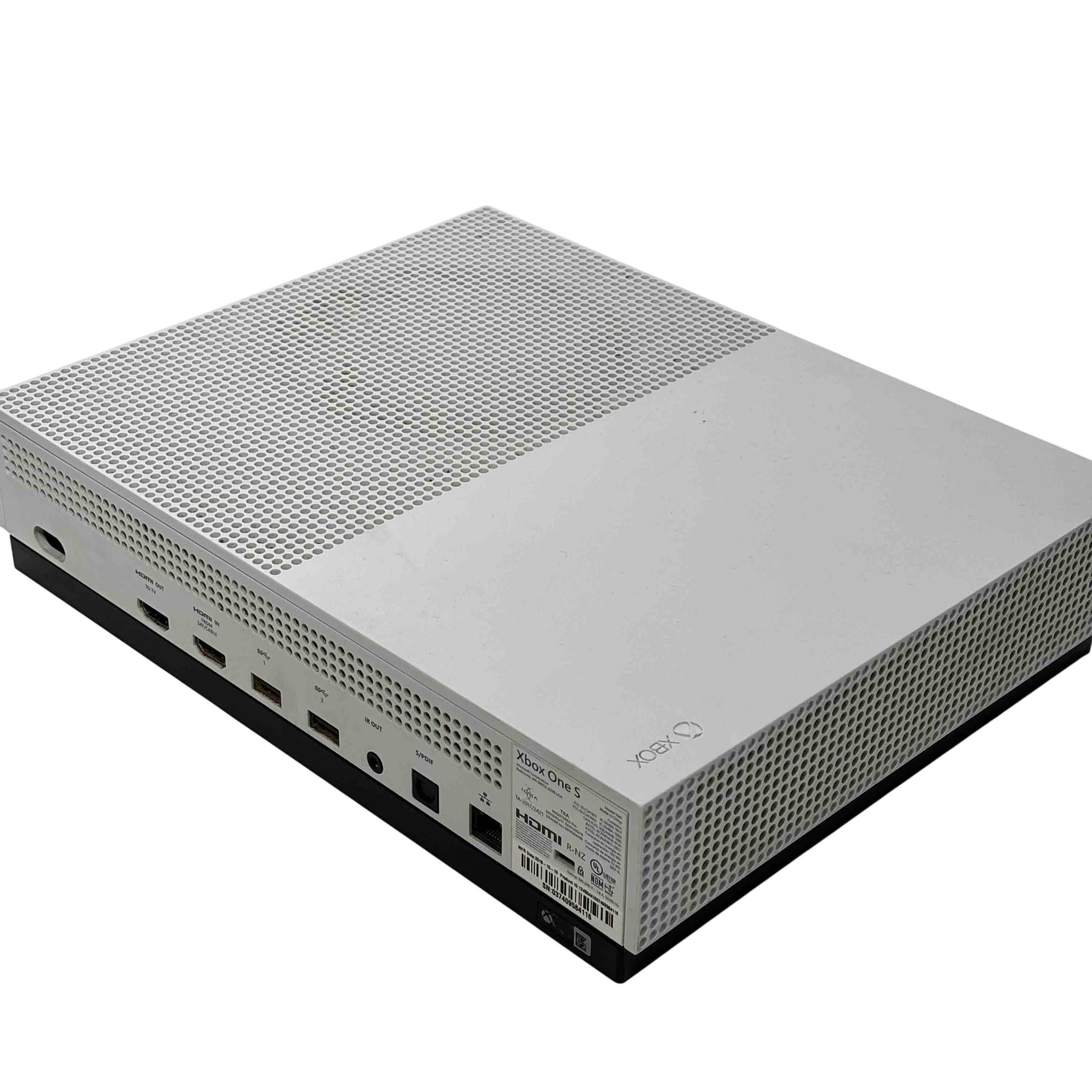 Microsoft Xbox One S 1681 White 500GB Disc Edition Home Video Game