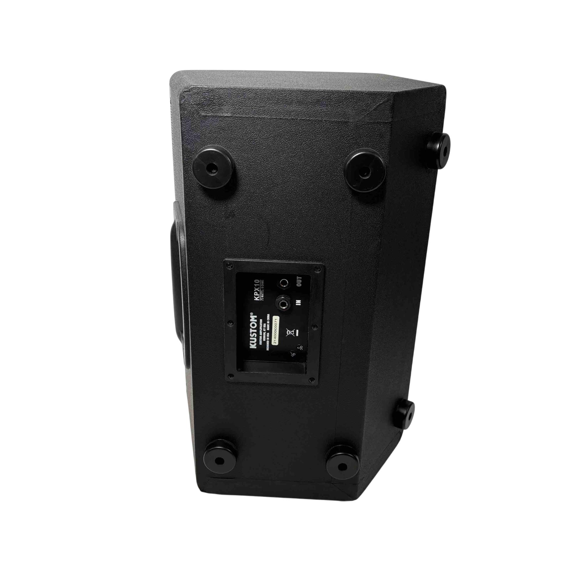 Kustom PA KPX10 Black 75W Passive Monitor Cabinets 0071 Store