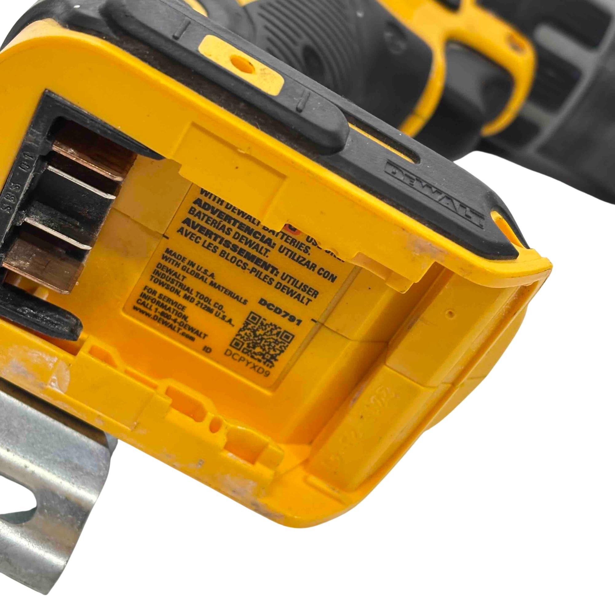 DeWalt DCD791 20V MAX XR Brushless Compact Drill/Driver YXD9