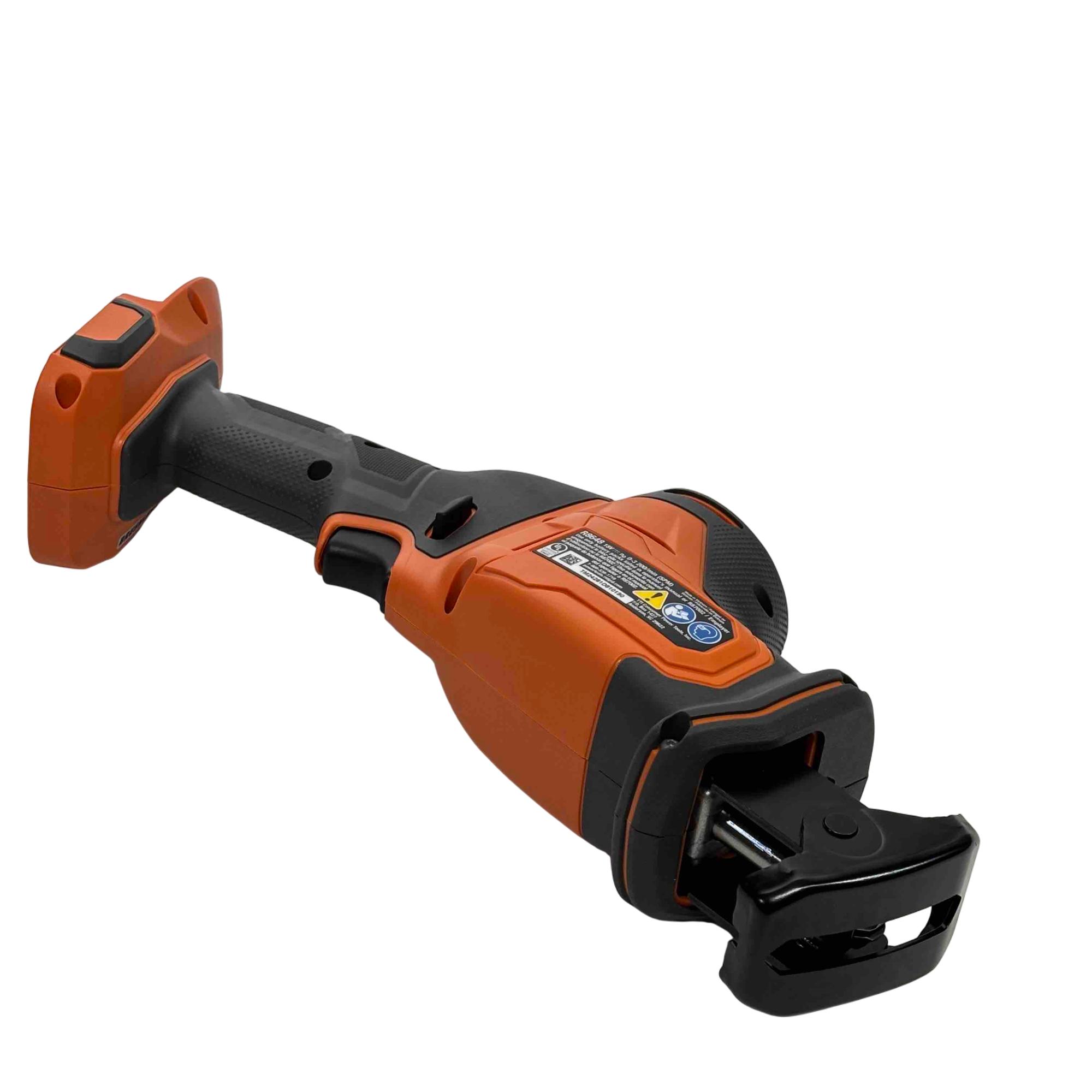 Ridgid R8648 18V SubCompact Brushless -Handed Reciprocating Saw 0190 ...