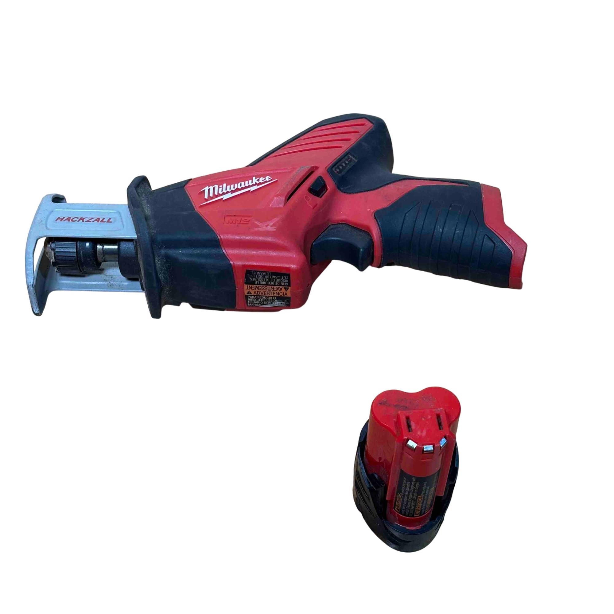 Milwaukee 2420-20 M12 12V Li-Ion HACKZALL Reciprocating Saw 6561 - Main Image