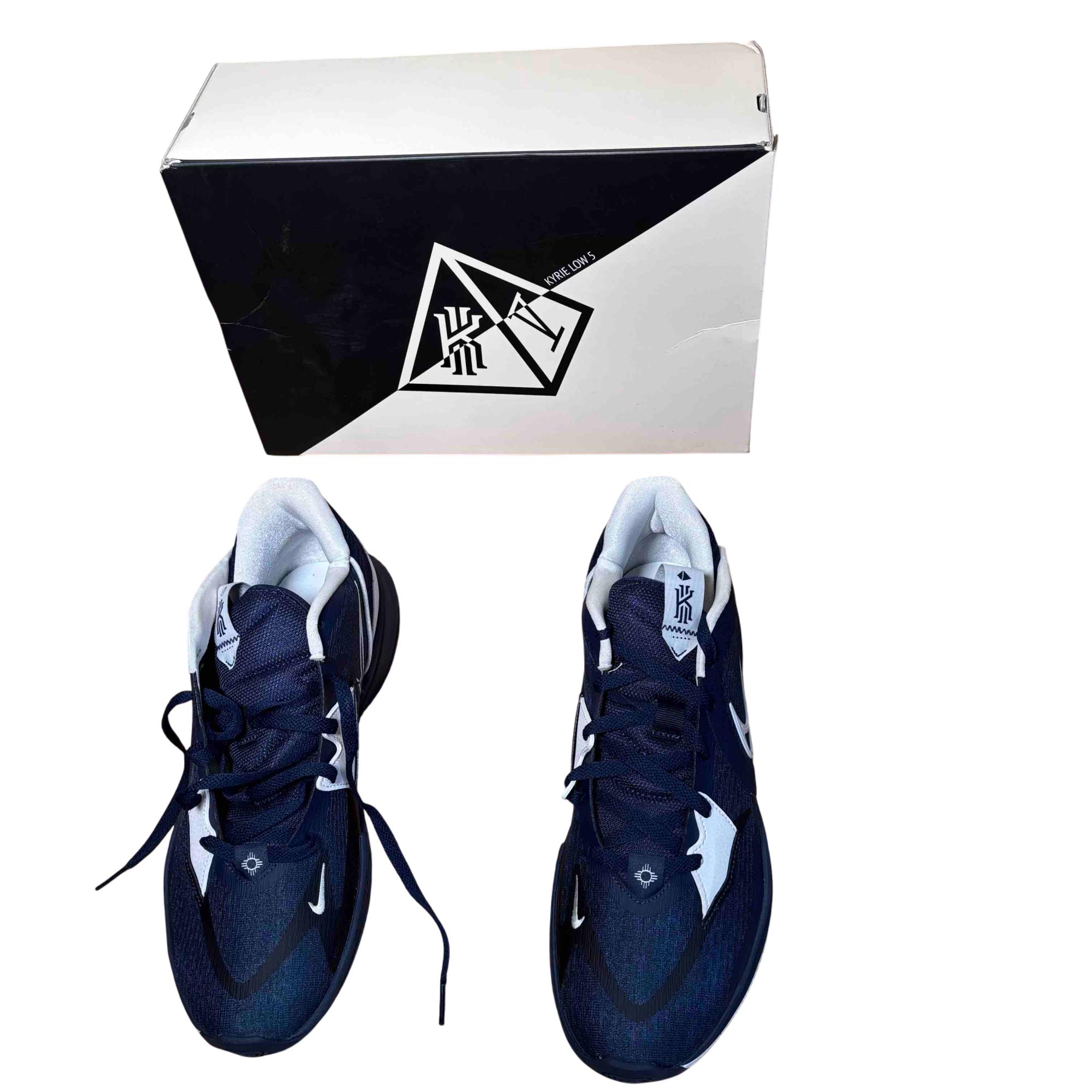 Nike Kyrie Low 5 TB Promo DX6651 401 Midnight Navy White Men's