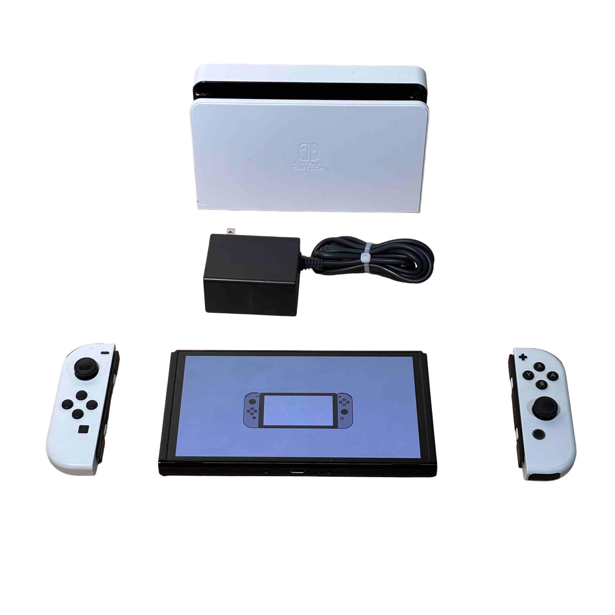 Nintendo Switch OLED HEG-001 Wht/Blk 7