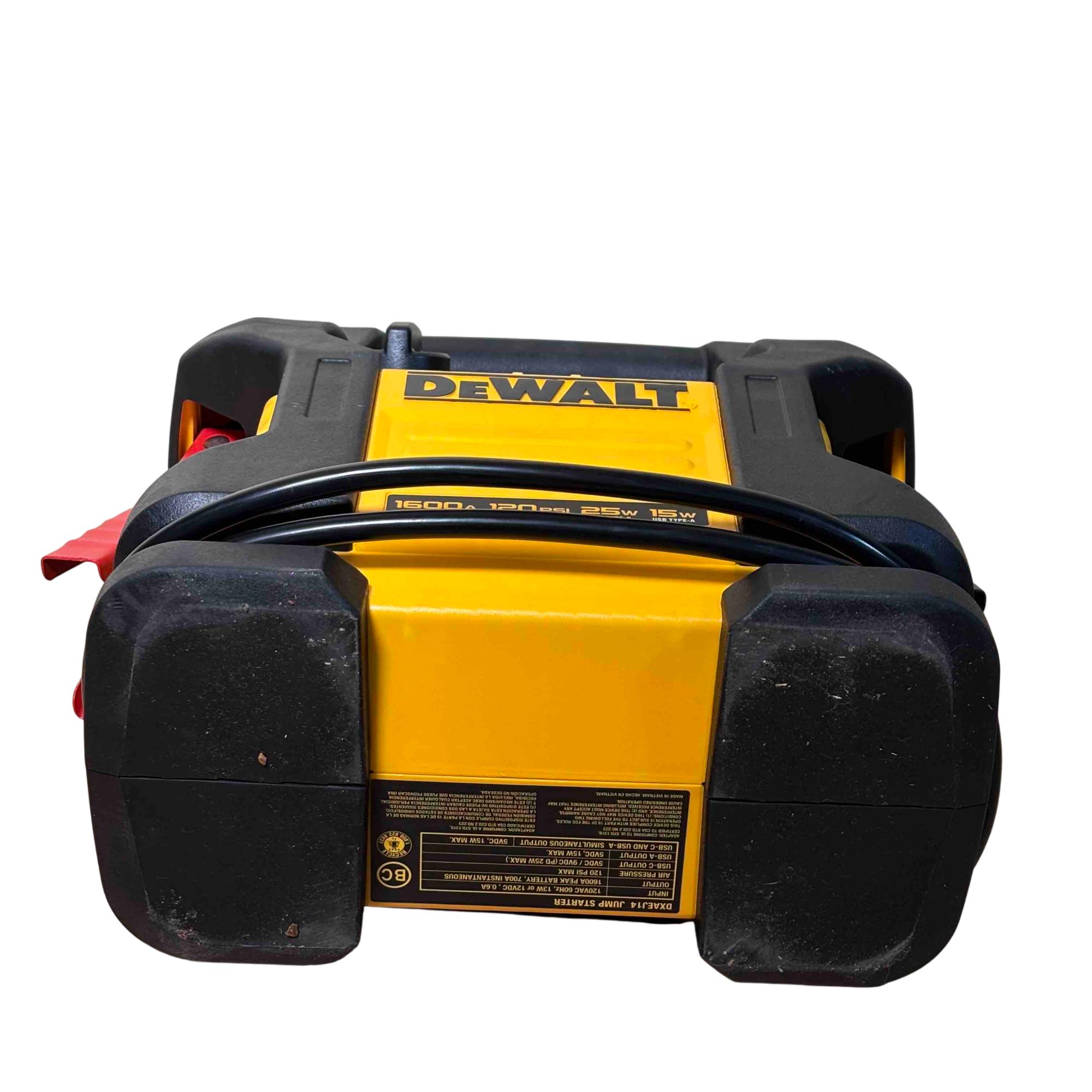 DeWalt DXAEJ14 1600 Peak Amp Jump Starter / Digital