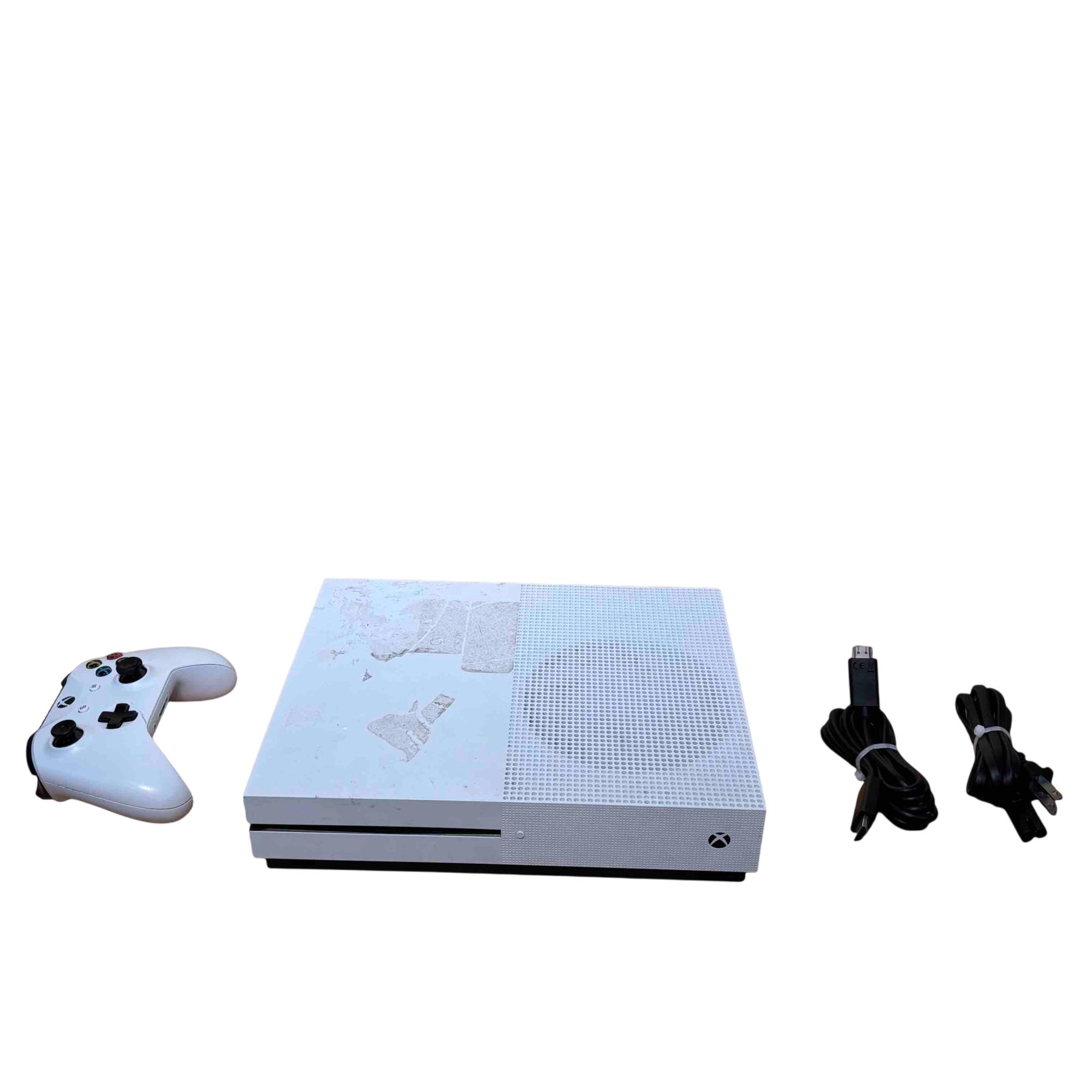 Xbox One S 1TB （Model No.1681） Microsoft Xbox One S 1681 1TB HDD White Body Home Video Game