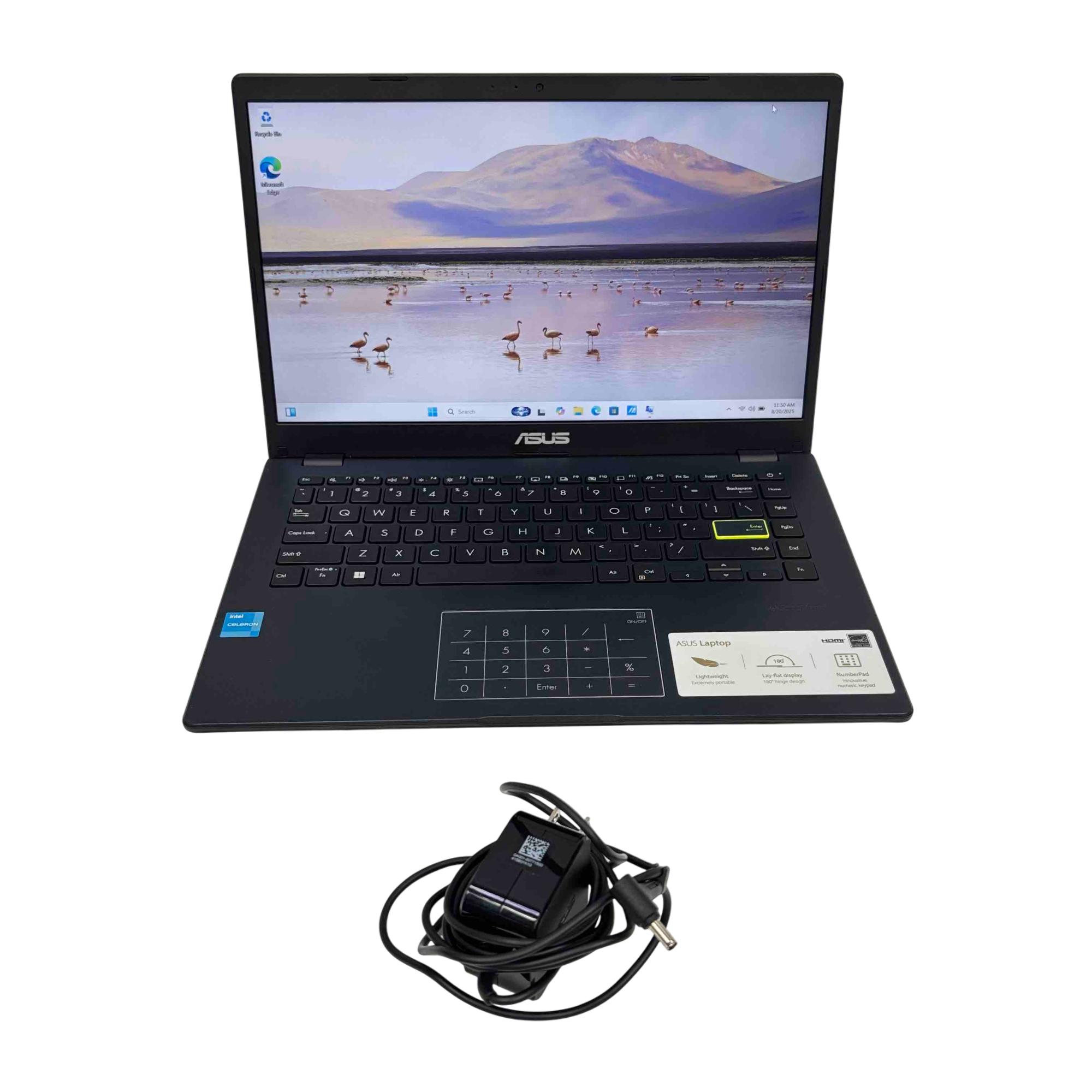 ASUS Laptop E410KA Win 11 Intel Celeron N4500 1.10GHz 4GB RAM 64GB