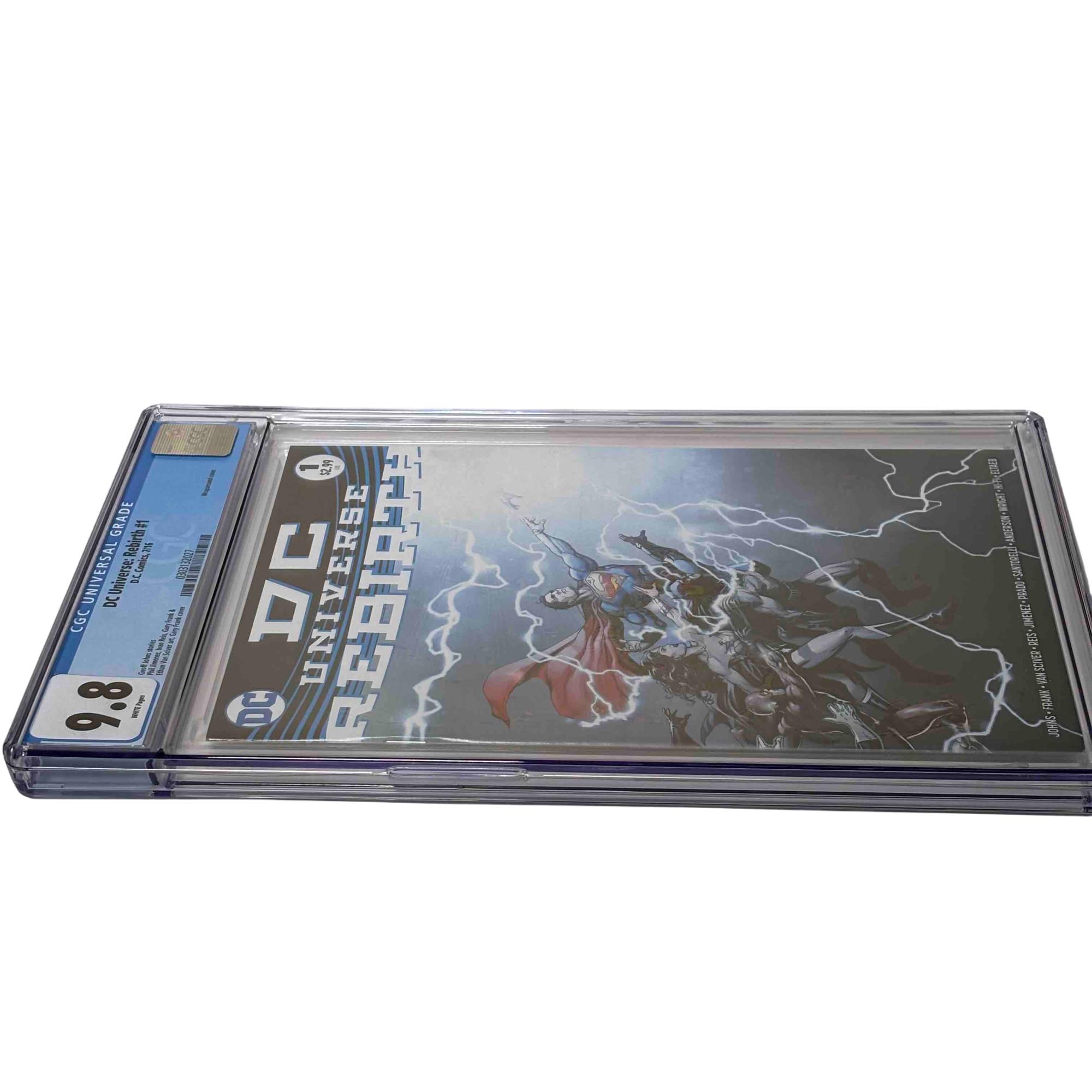 DC Comics DC Universe Rebirth #1 Graded Encased Comic 9.8 CGC 0303132027