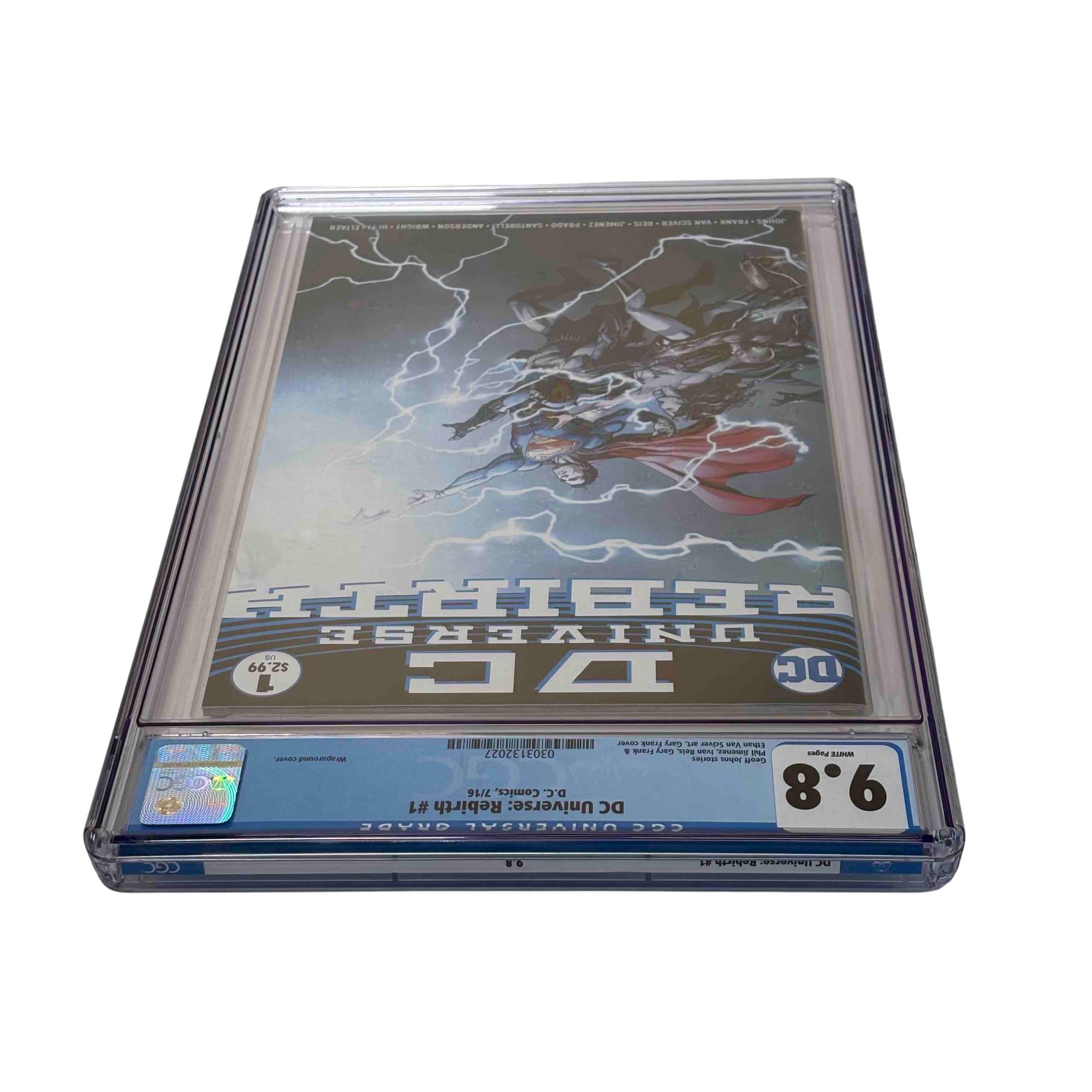 DC Comics DC Universe Rebirth #1 Graded Encased Comic 9.8 CGC 0303132027