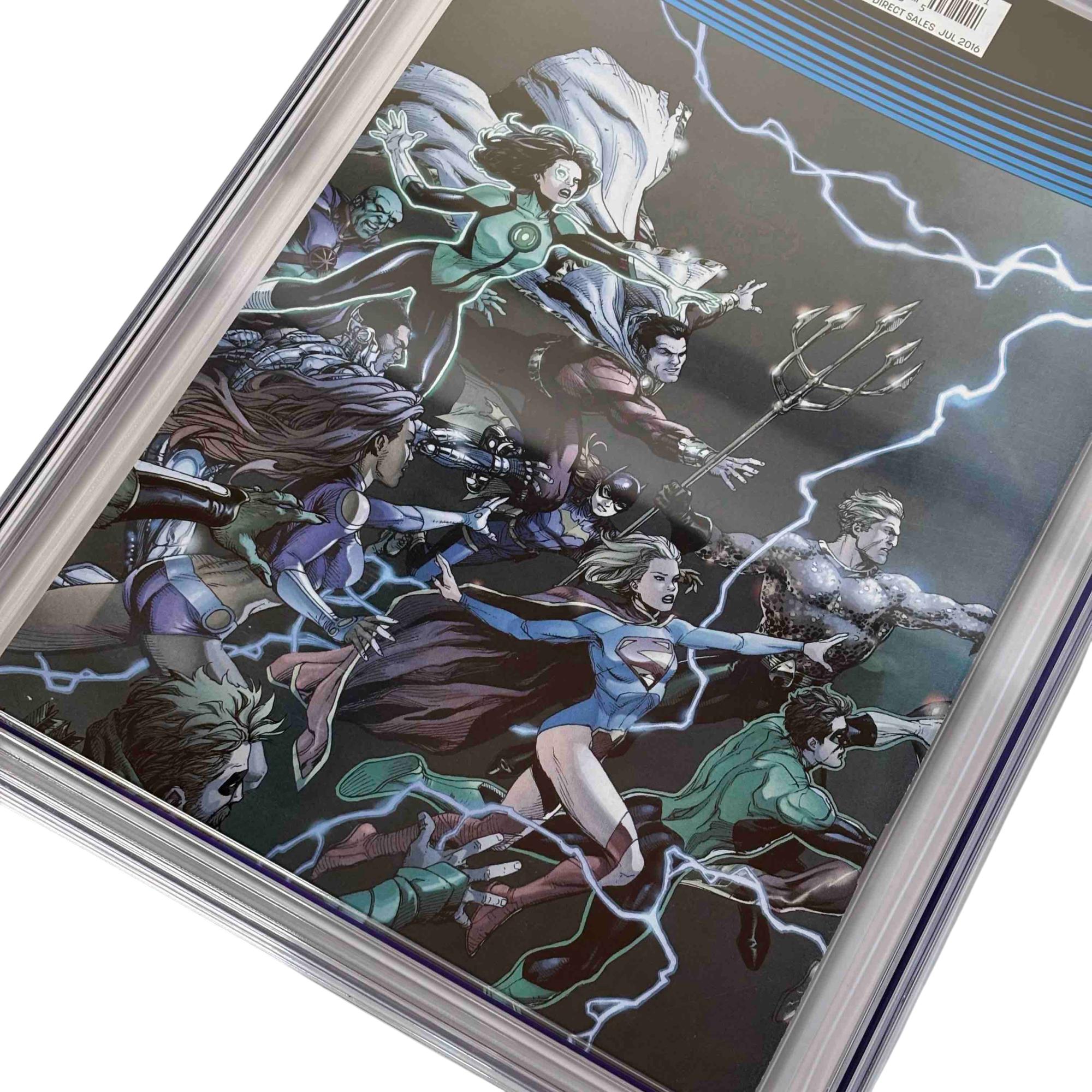 DC Comics DC Universe Rebirth #1 Graded Encased Comic 9.8 CGC 0303132027