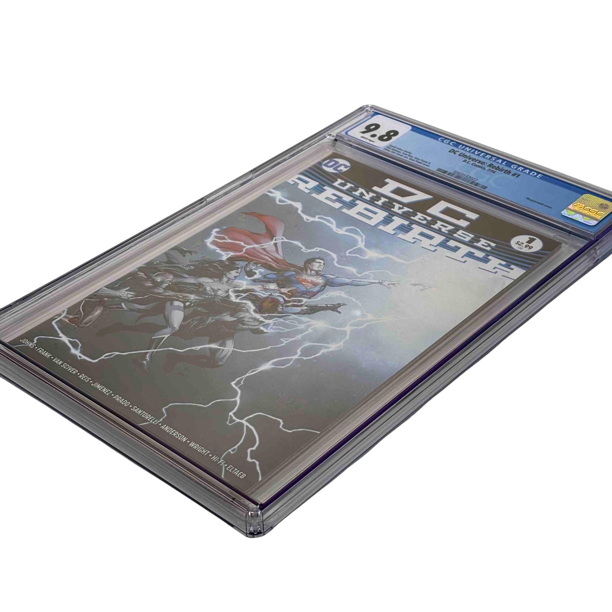 DC Comics DC Universe Rebirth #1 Graded Encased Comic 9.8 CGC 0303132027
