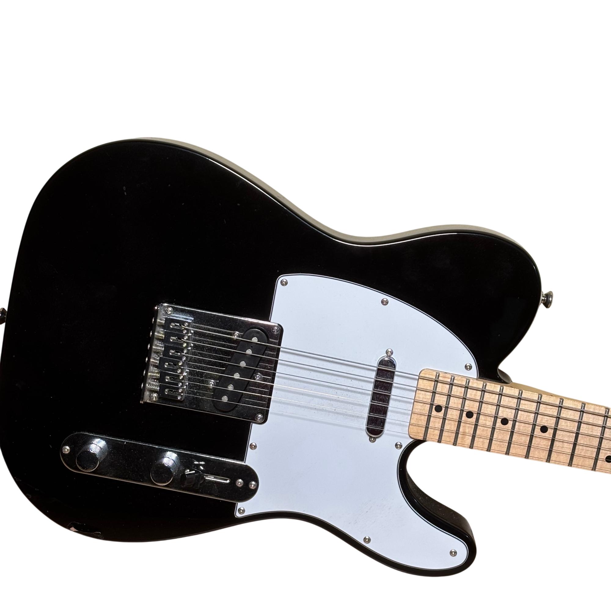 Squier By Fender Telecaster Black & White 6-String 21-Fret