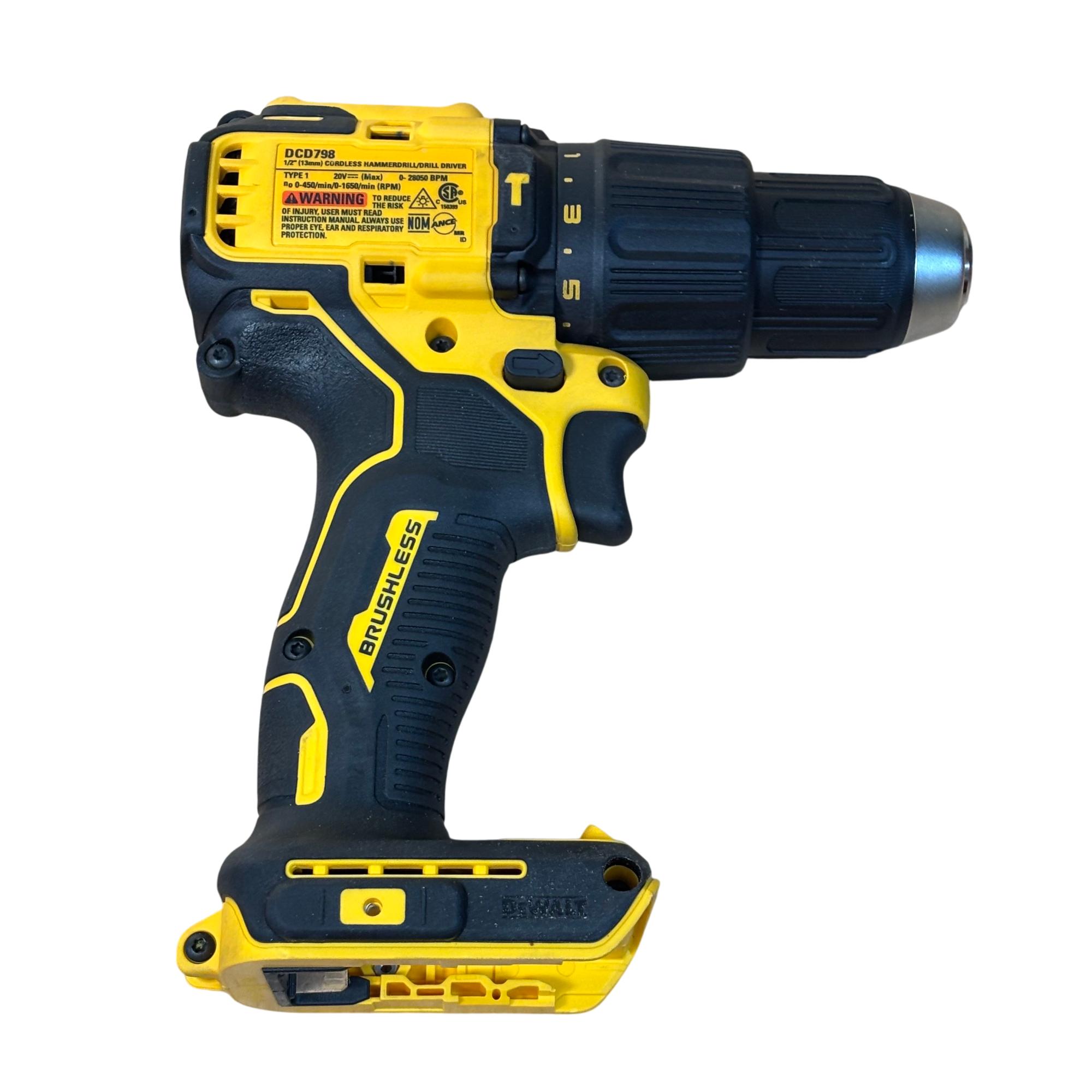 DeWalt DCD798 20V MAX 1/2