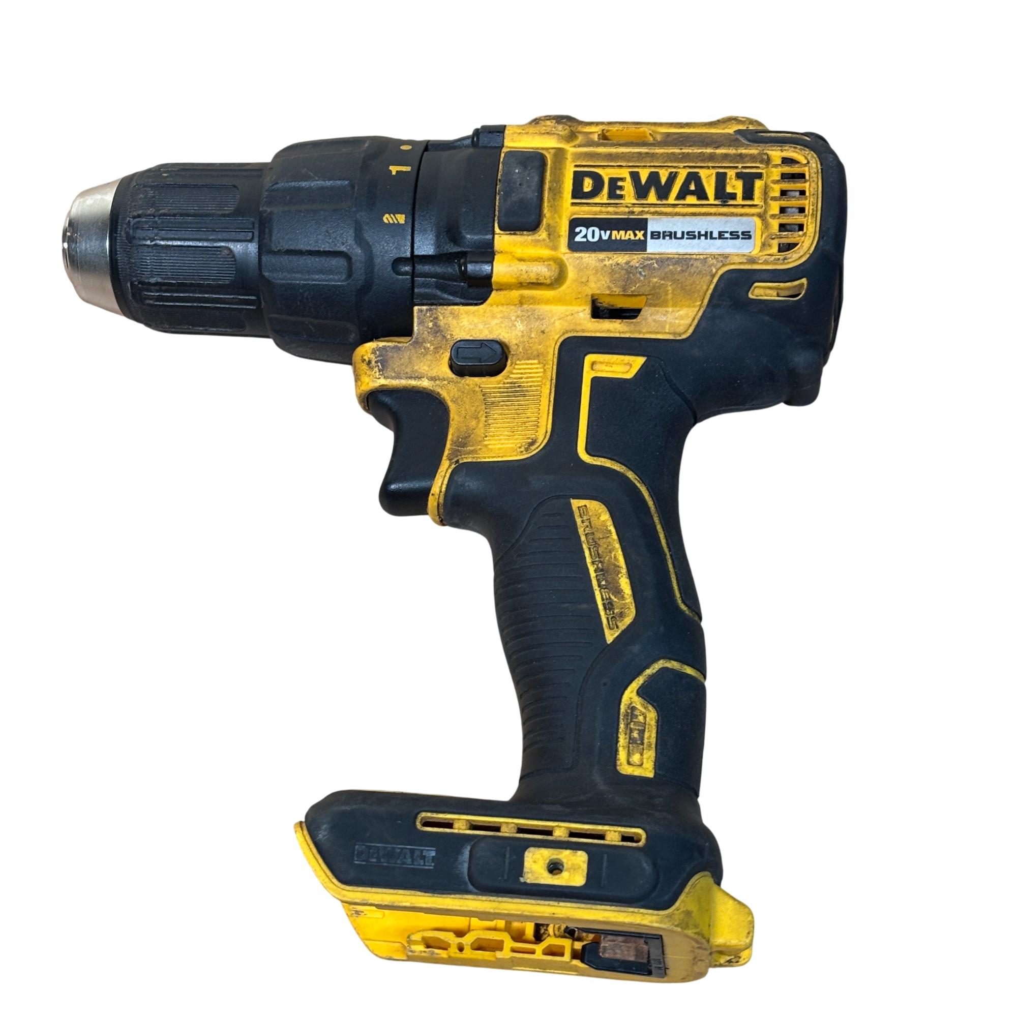 DEWALT DCD777B 20V MAX Brushless Cordless Drill - 1/2 Inch Compact Drill Driver Tool Only