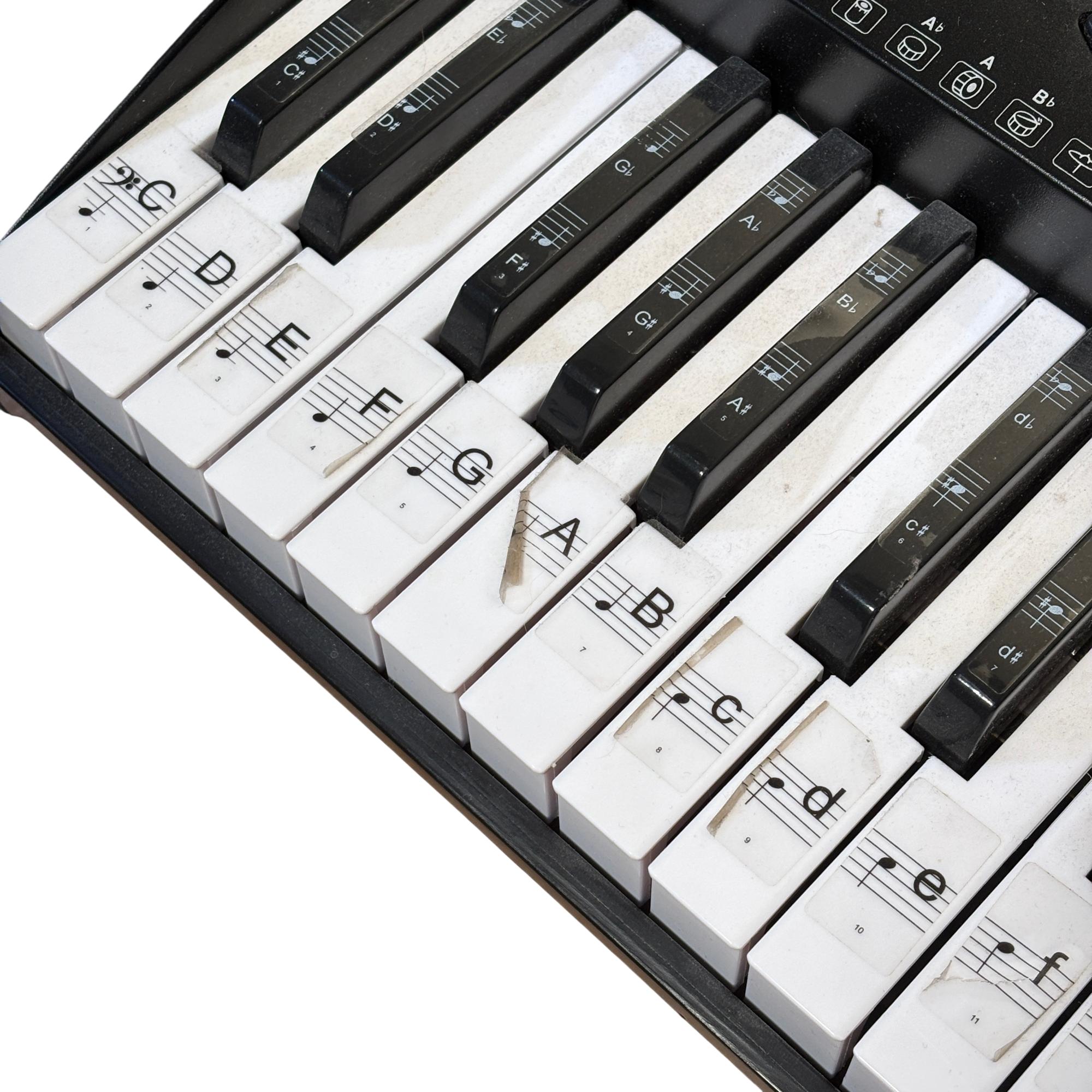 HAMZER Key-Unit-H209-BLK Black 61-Key Electronic Keyboard