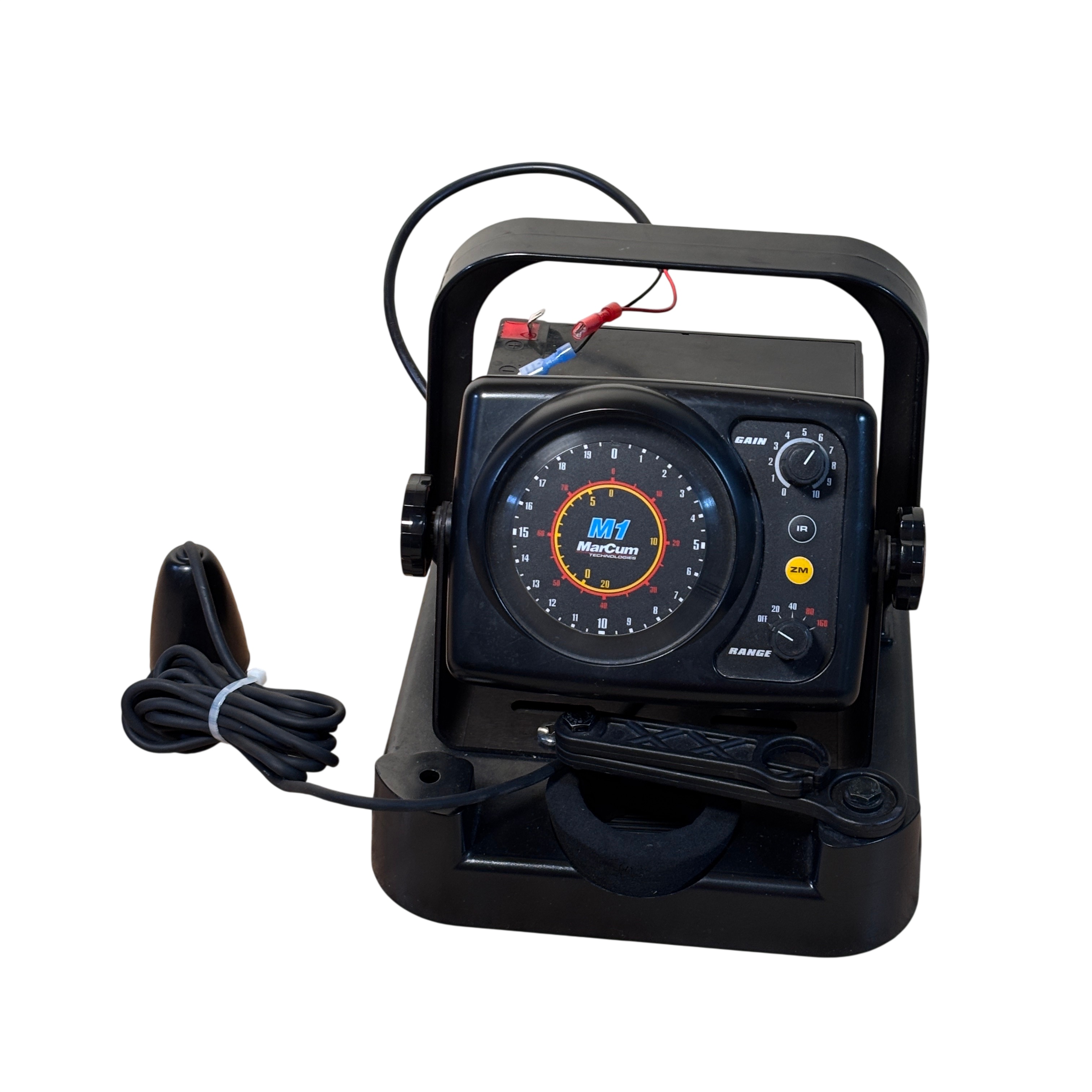Marcum M1 Flasher System Black Ice Fishing Sonar Fish Finder 1719 Marcum M1 Flasher System Black Ice Fishing Sonar Fish Finder 1719