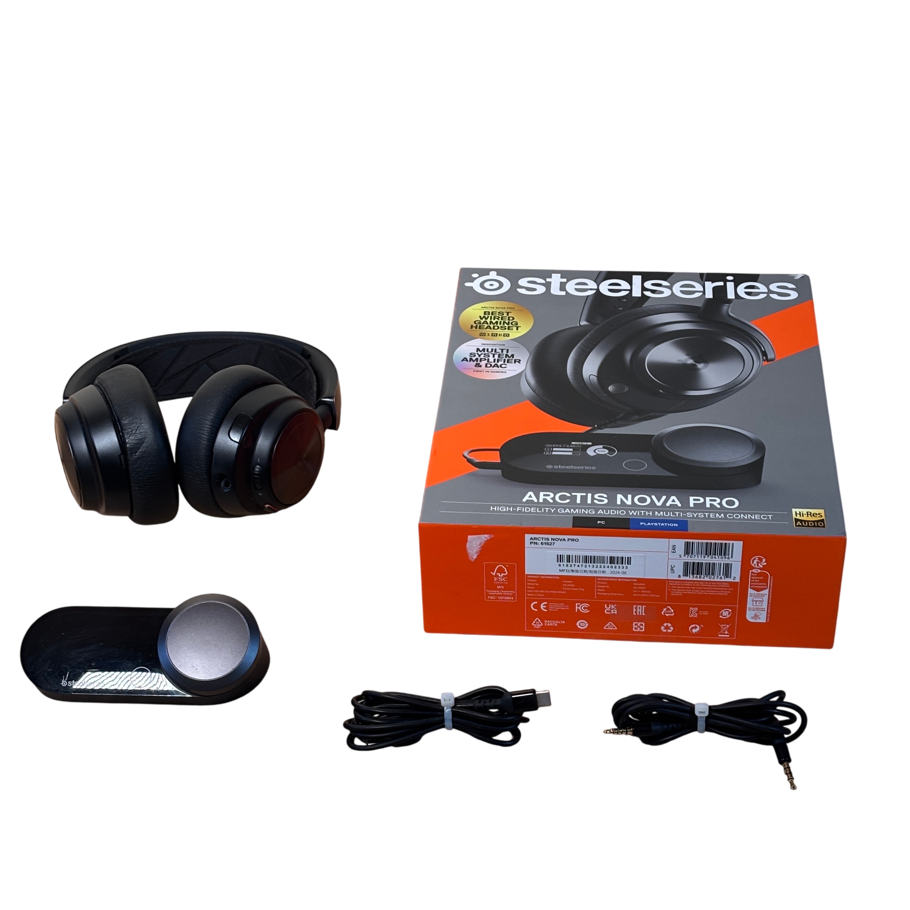 SteelSeries Arctis Nova Pro 61527 Black Wired PlayStation4/5