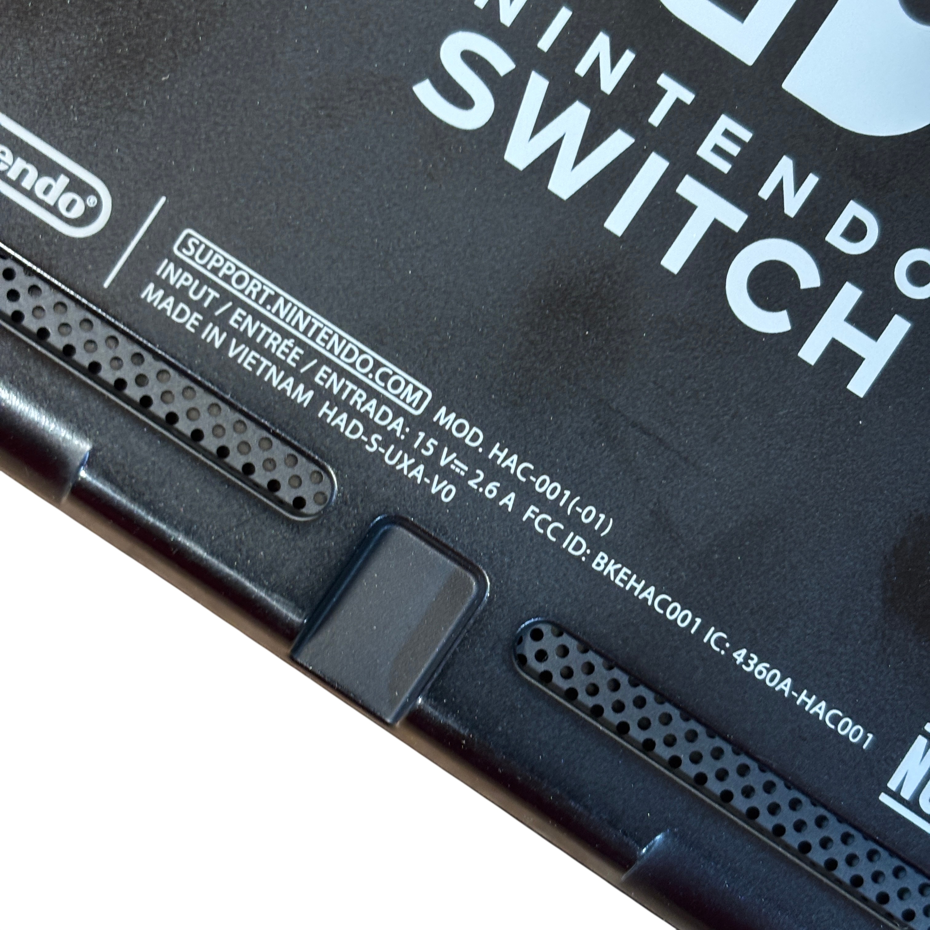 Nintendo Switch HAC-001(-01) Blk Version 2 32GB Handheld Video