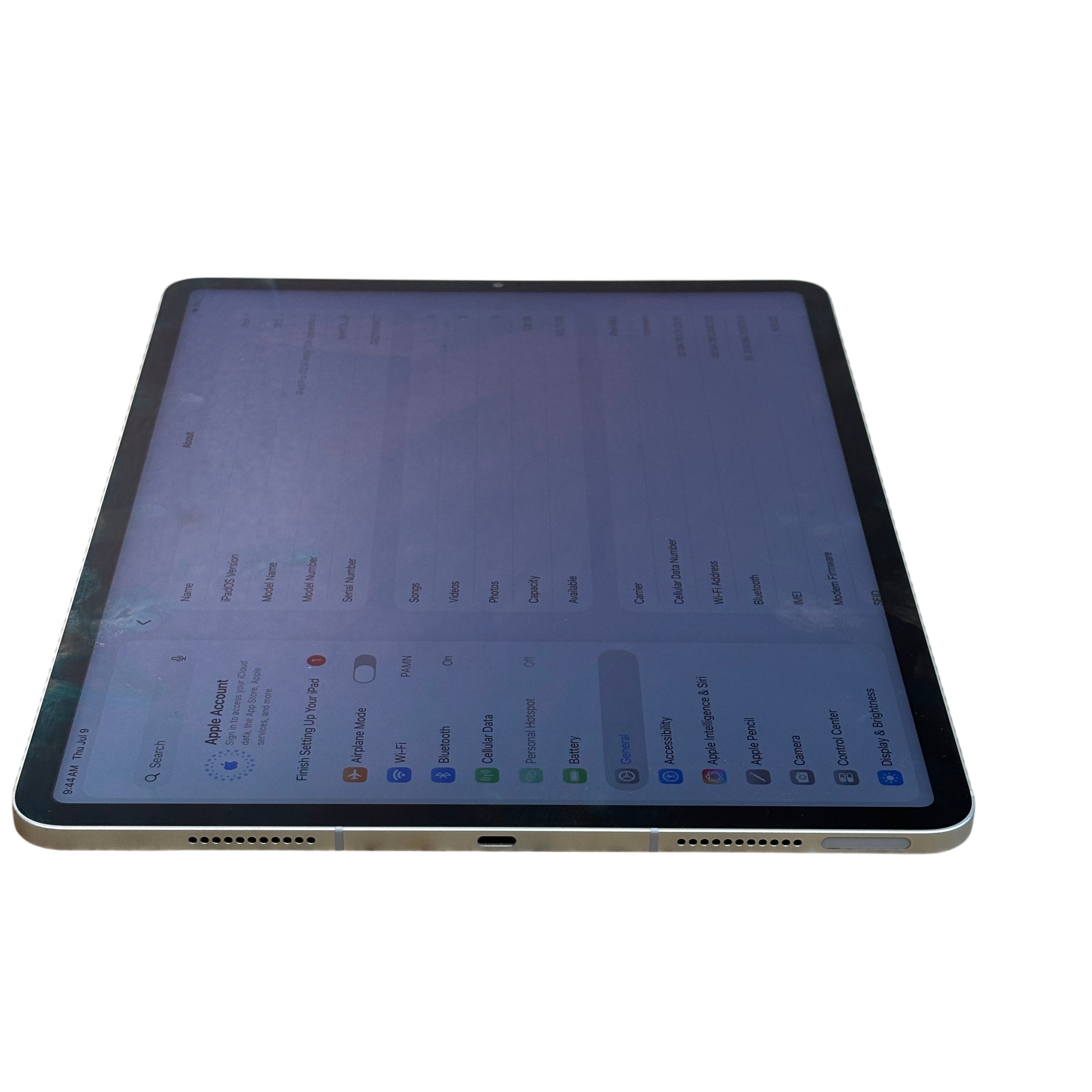 Apple iPad Pro Gen 5 NHNT3LL/A A2379 Silver 128GB Silver 12.9