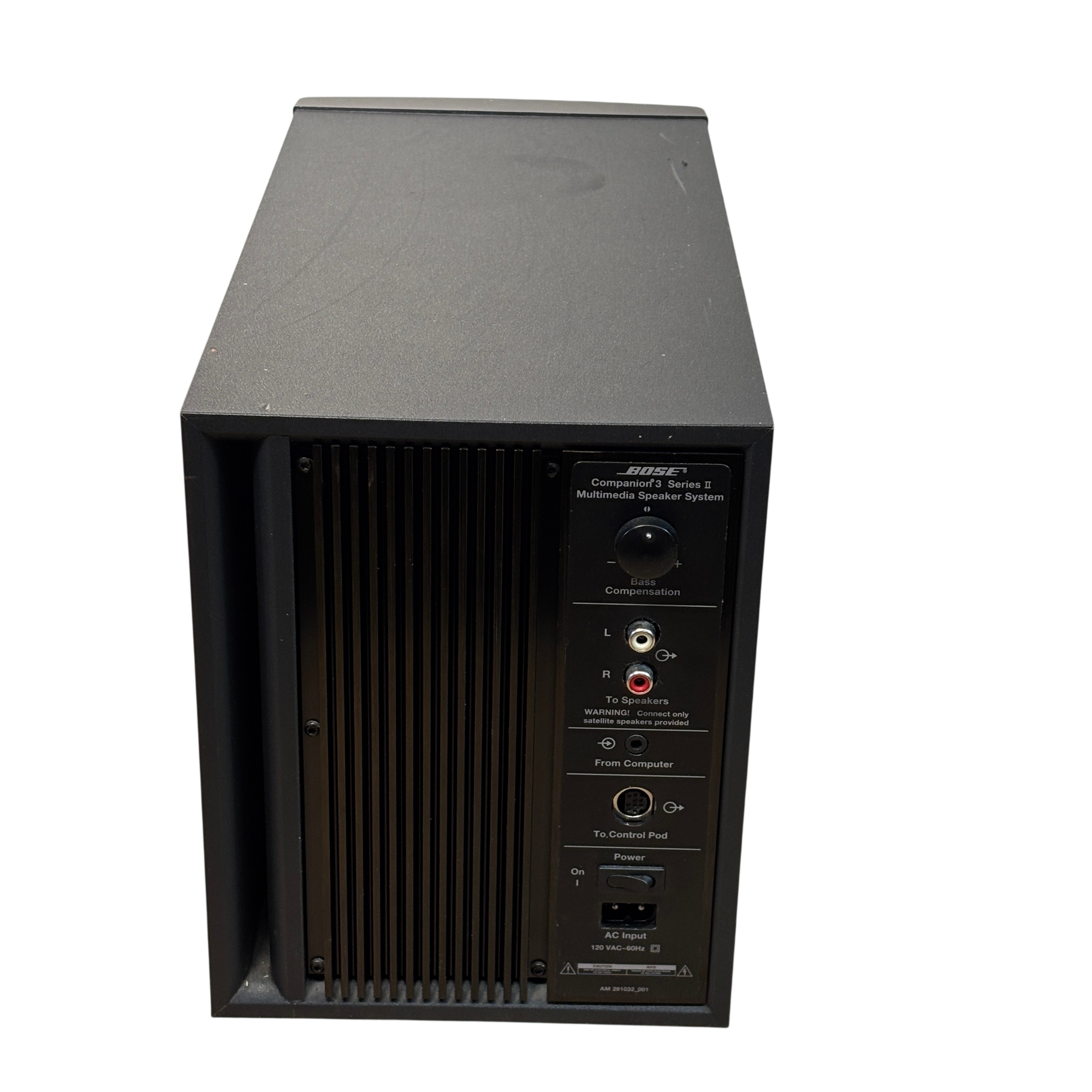 Bose Companion 3 Series II Multimedia Speaker System 2.1Ch Speaker