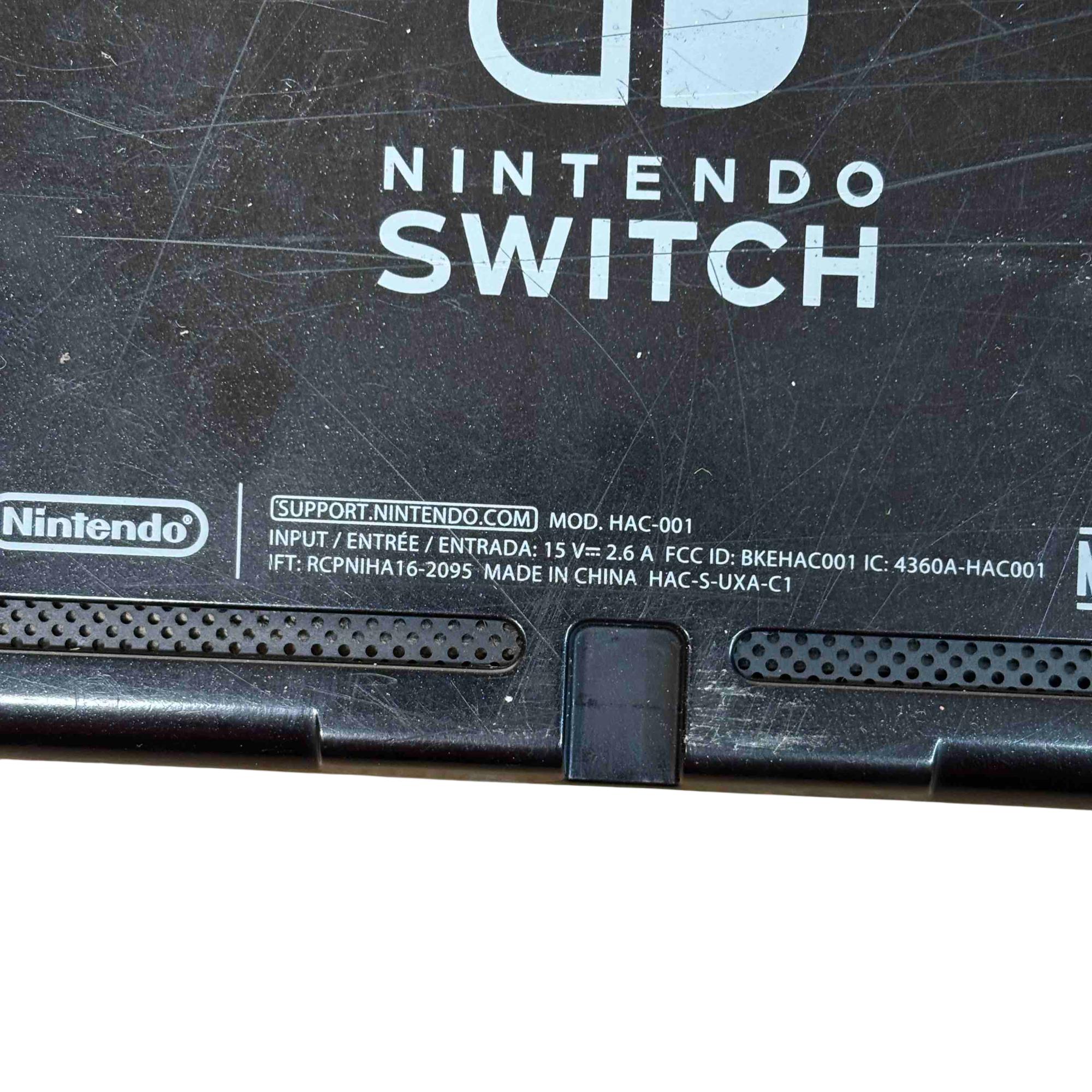 Nintendo Switch old model HAC-001 Console black Japan Junk
