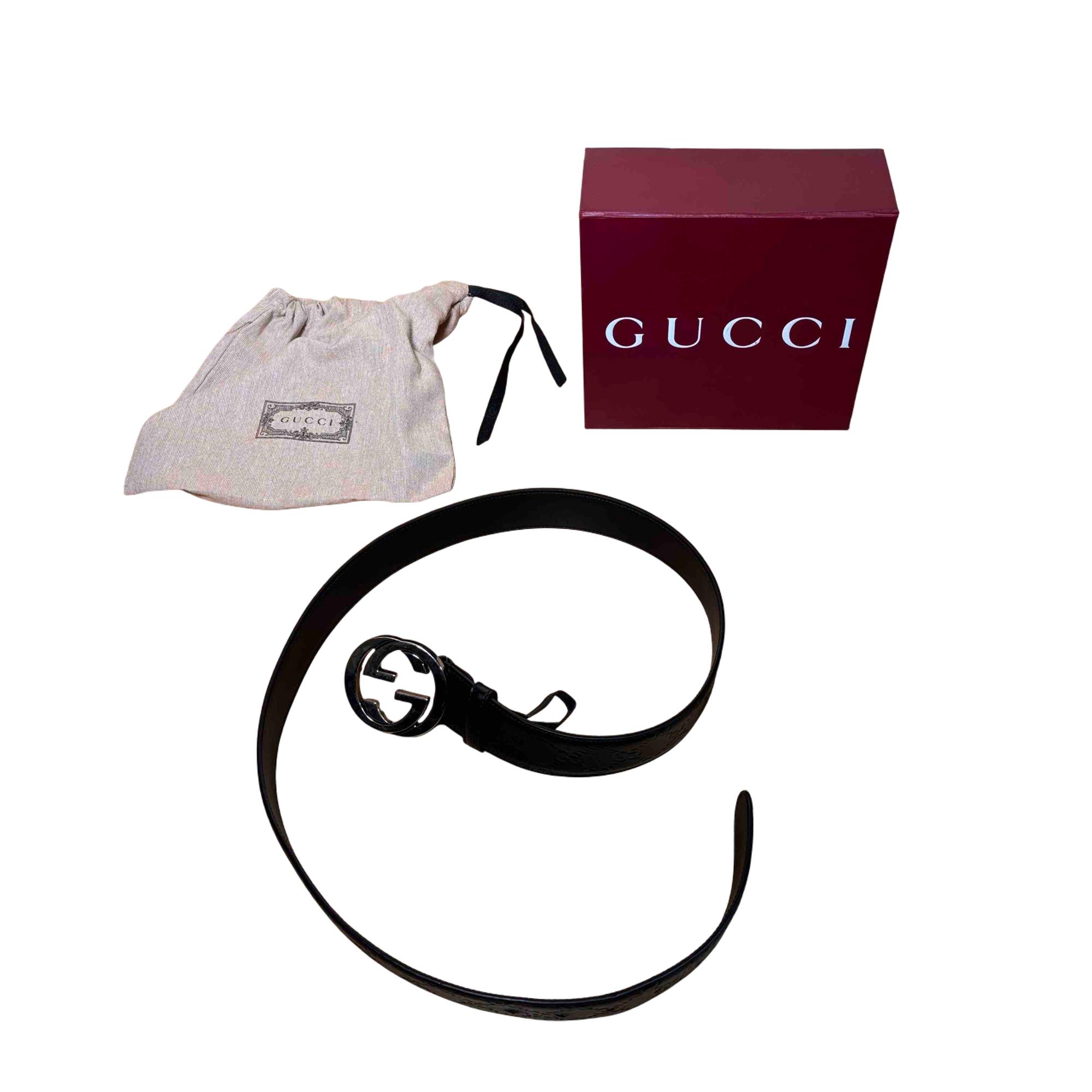 Gucci belt size 75. Comes with original dust bag and box Gucci Belt - Comes with: Box, dust bag, box,... | Depop main image 2