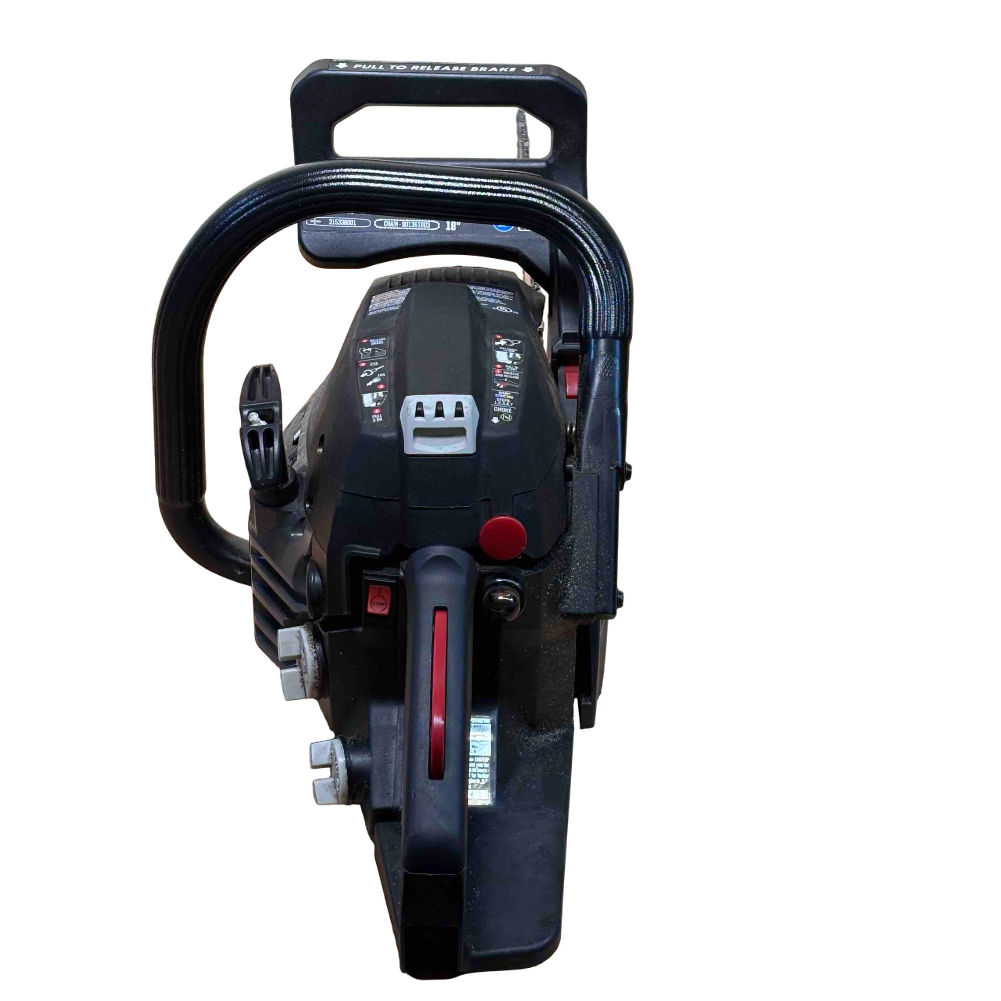 Black Max BM 3818 Chainsaw 38cc 2-Cycle Engine 18