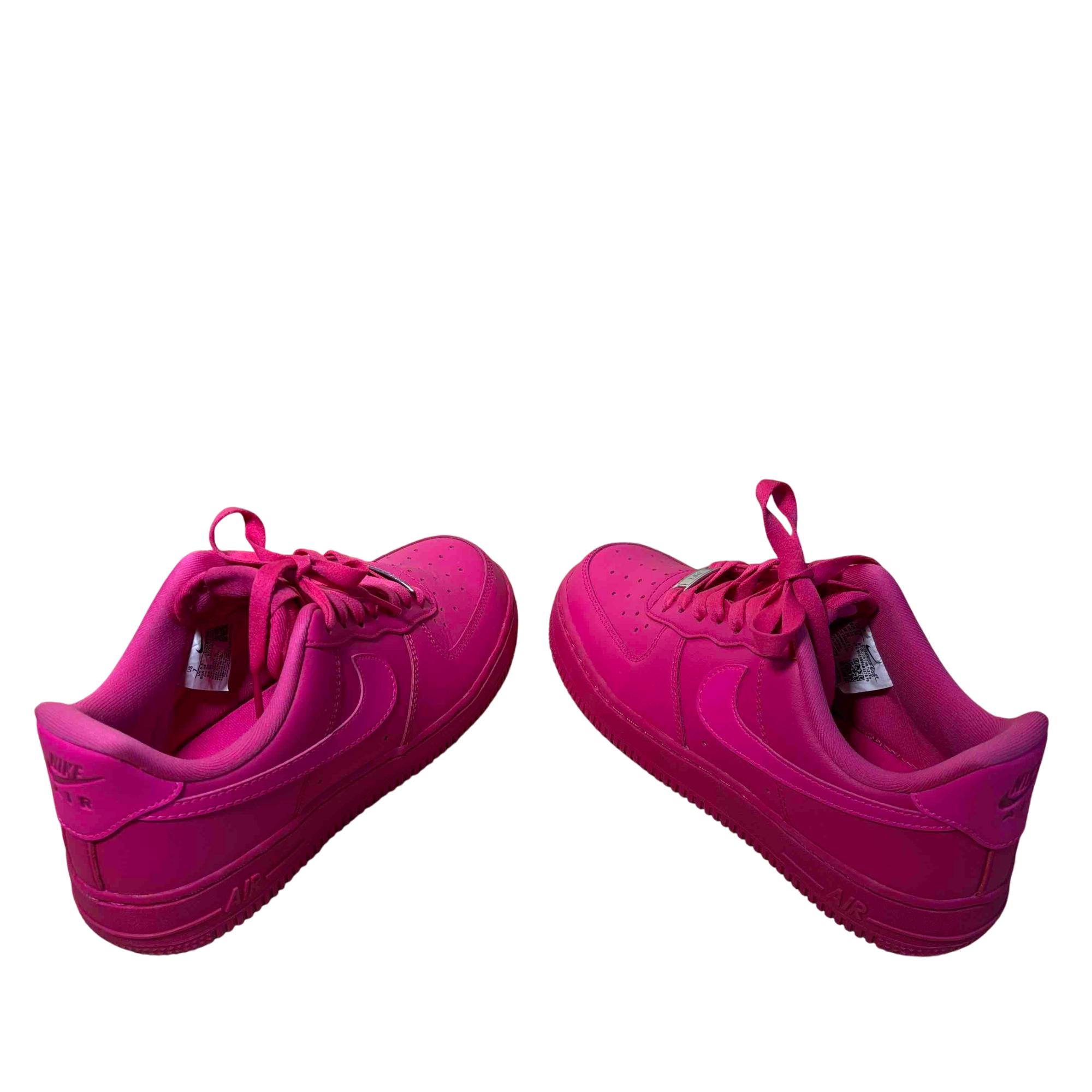 dark pink air force ones