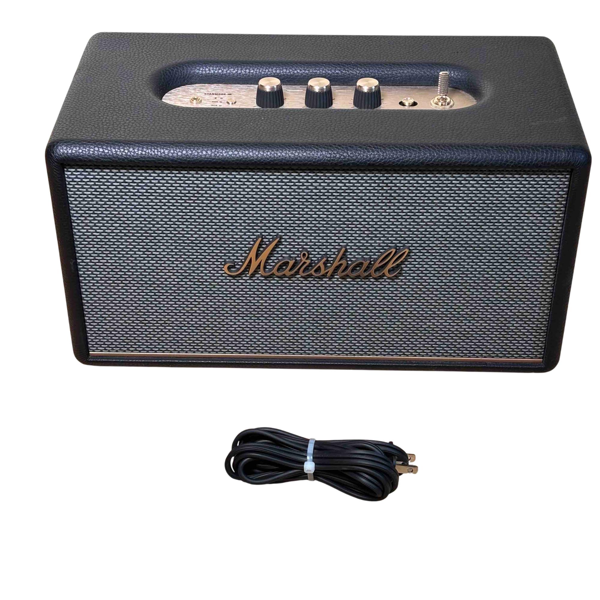Marshall Stanmore III Black Bluetooth 80-Watt Wireless Speaker