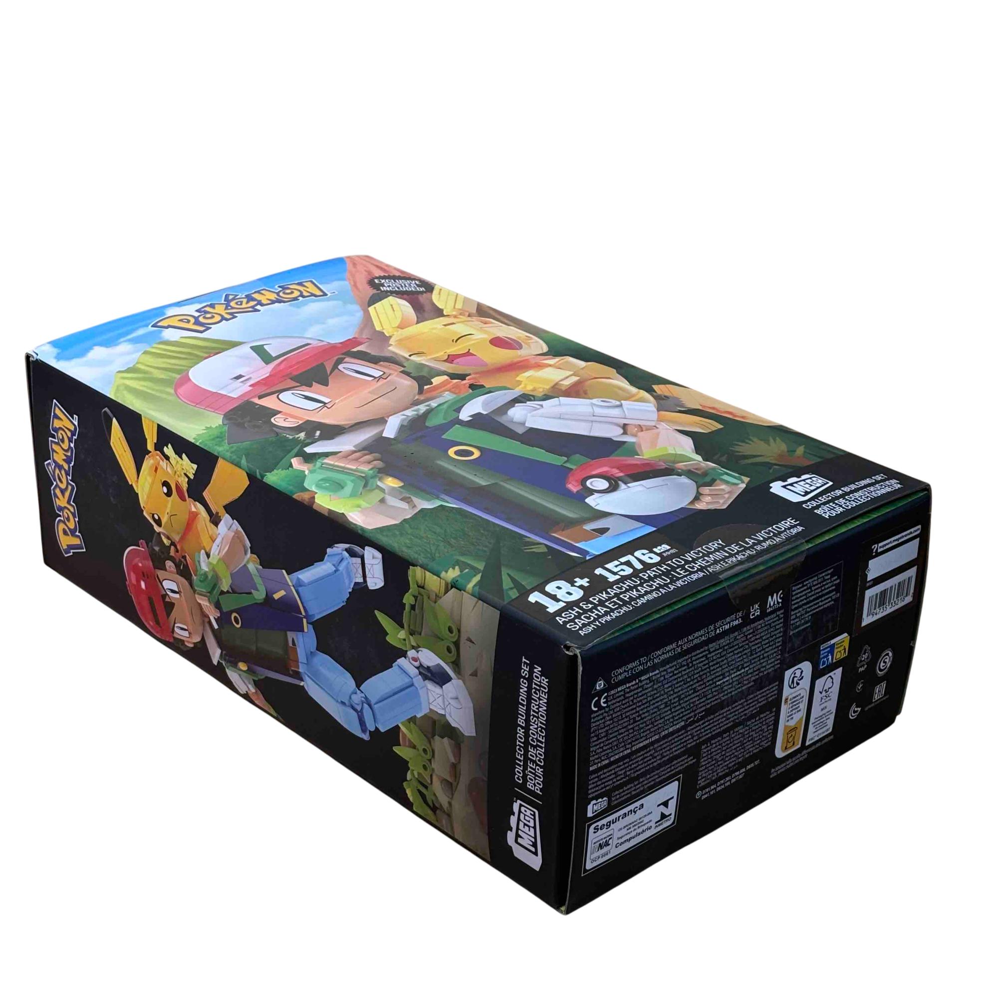 MEGA JHH81 Pokémon 18 Plus Ash & Pikachu Path To Victory