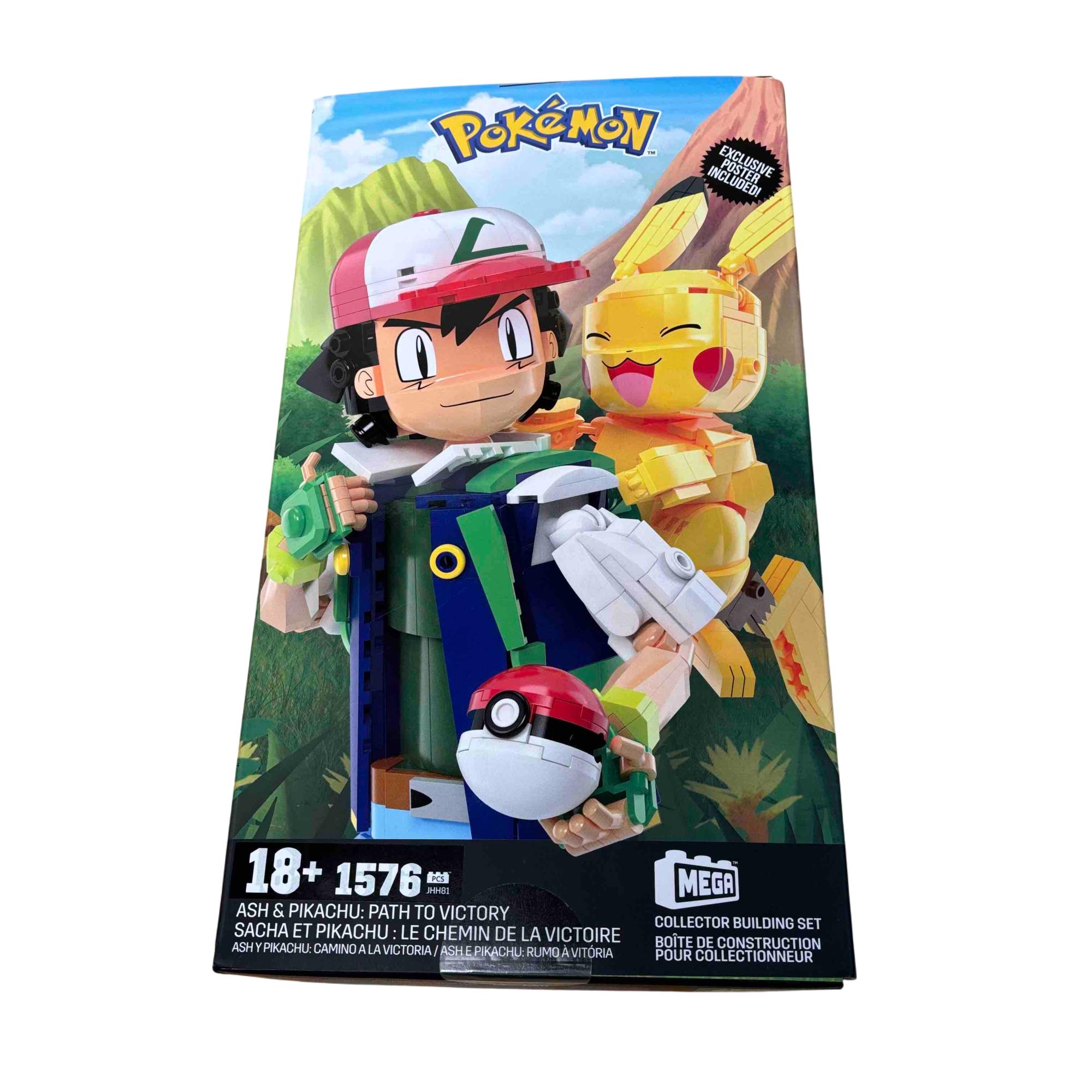 ポケモン - まな's shop MEGA JHH81 Pokémon 18 Plus Ash & Pikachu Path To Victory