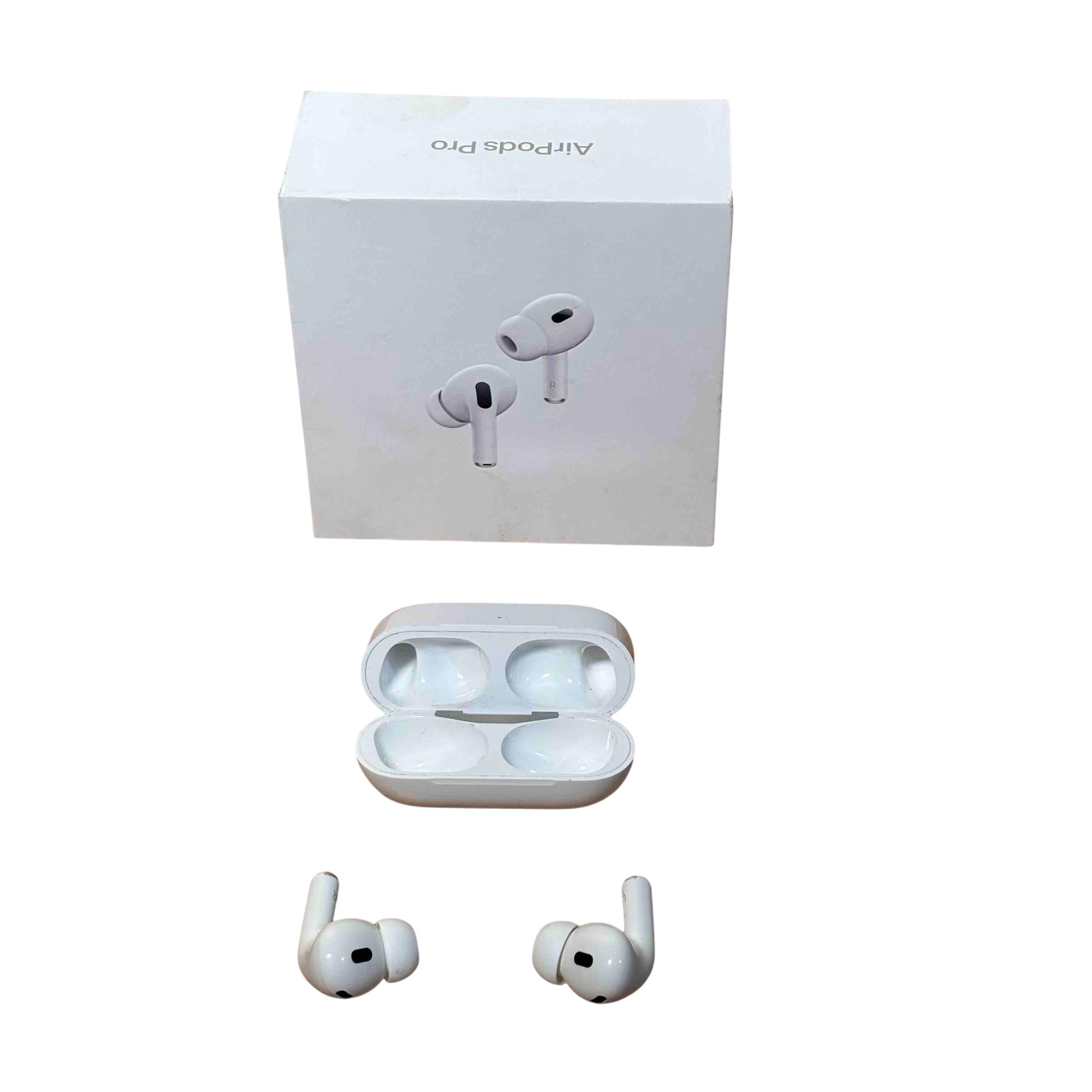 Apple AirPods Pro (Gen2) MTJV3LL/A White Noise Cancelling Wireless