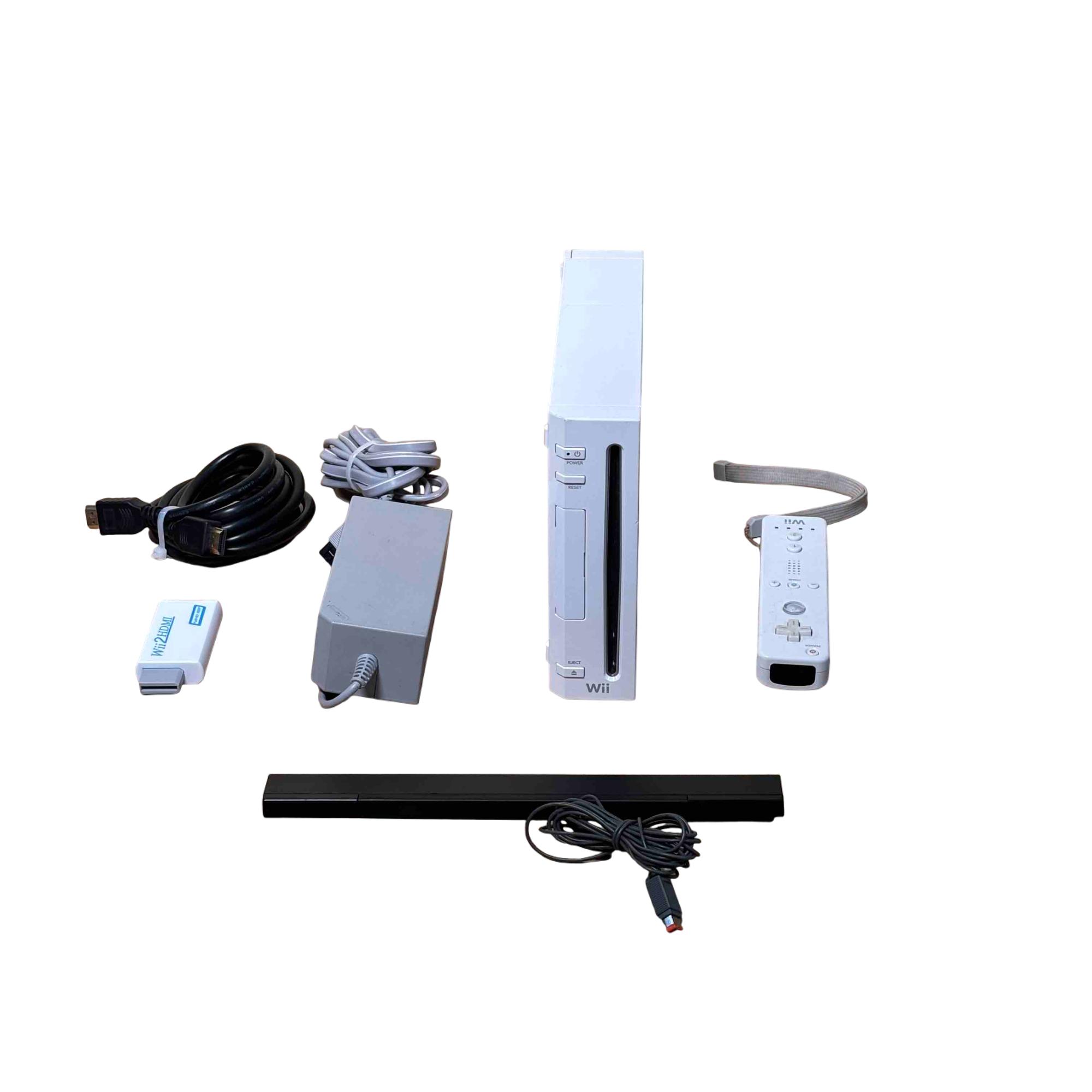 【北米版】wii本体 RVL-001(USA) レア品 Nintendo Wii RVL-001 (USA) White Game Console Bundle ( No